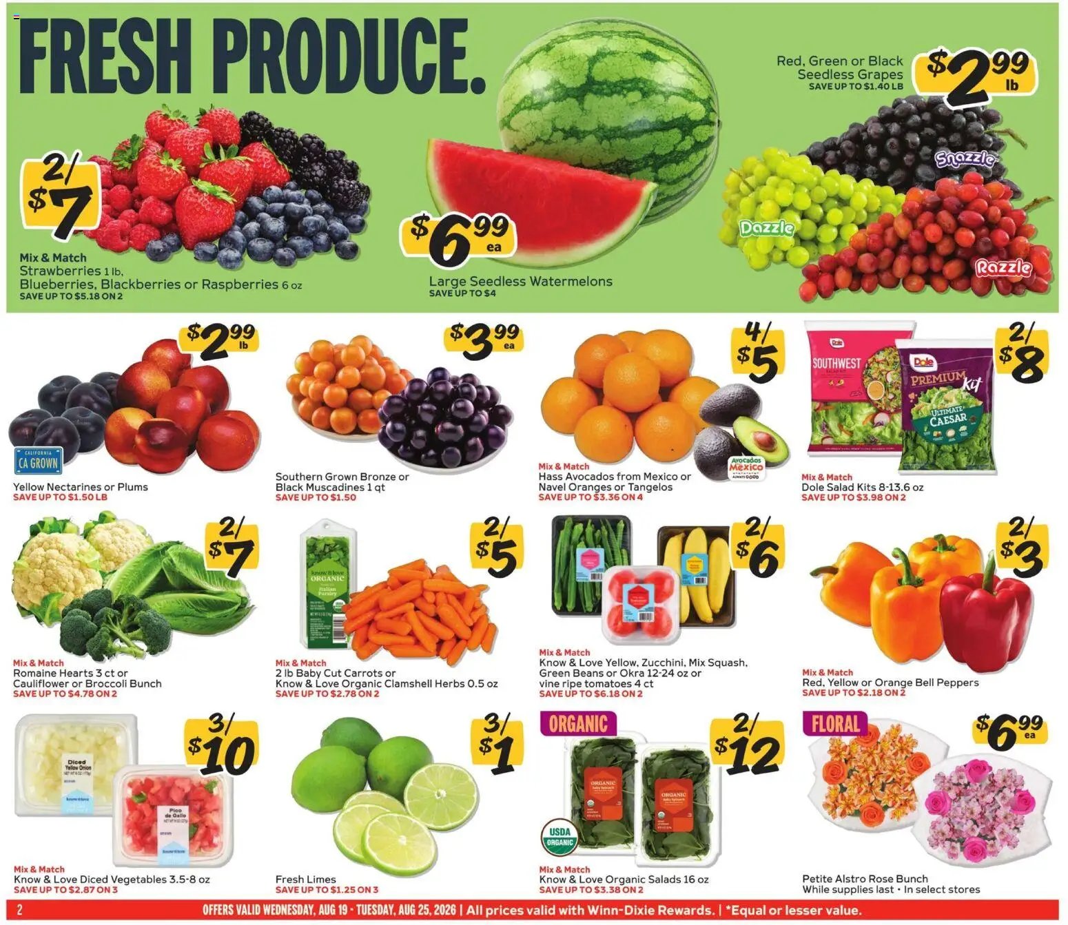 Winn Dixie Weekly Ad
