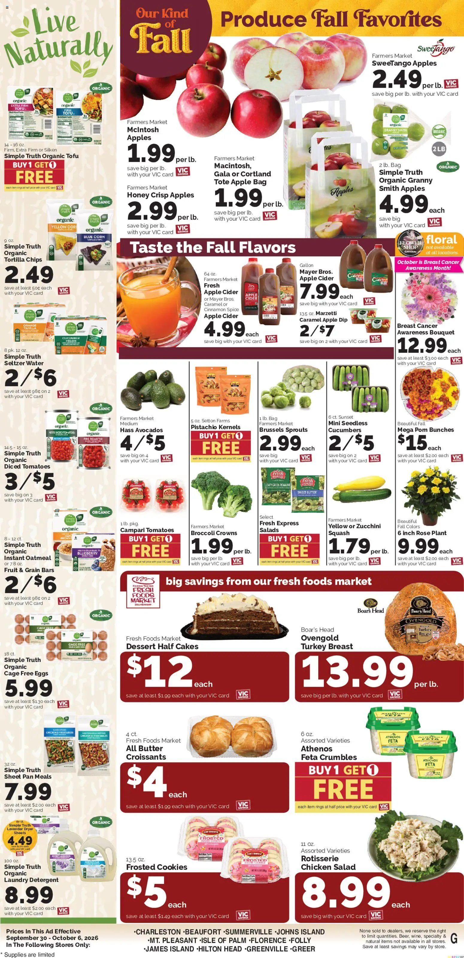 Harris Teeter Weekly Ad - SC