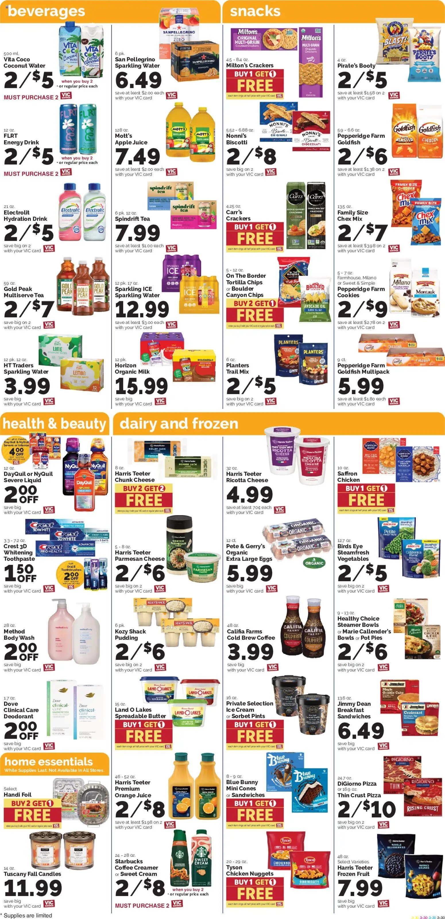 Harris Teeter Weekly Ad - SC