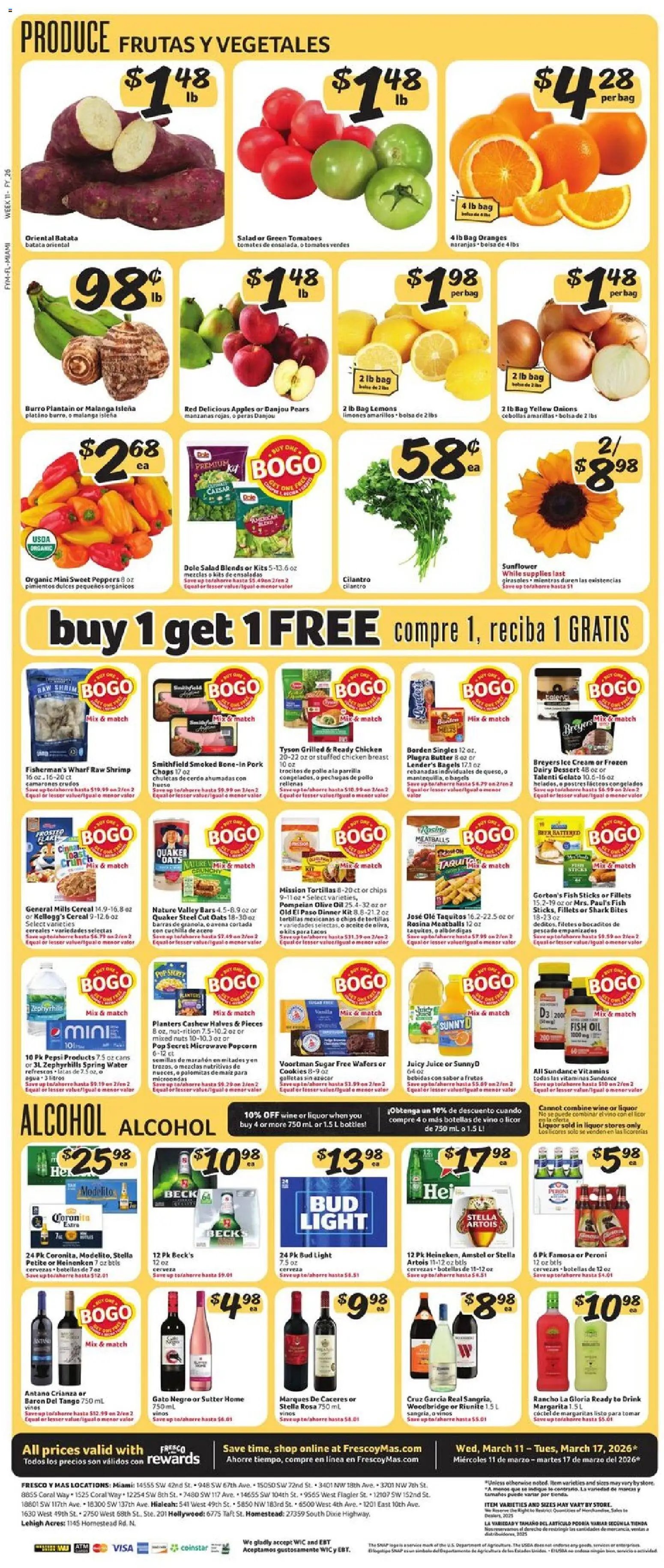 Fresco y Más Weekly Ad