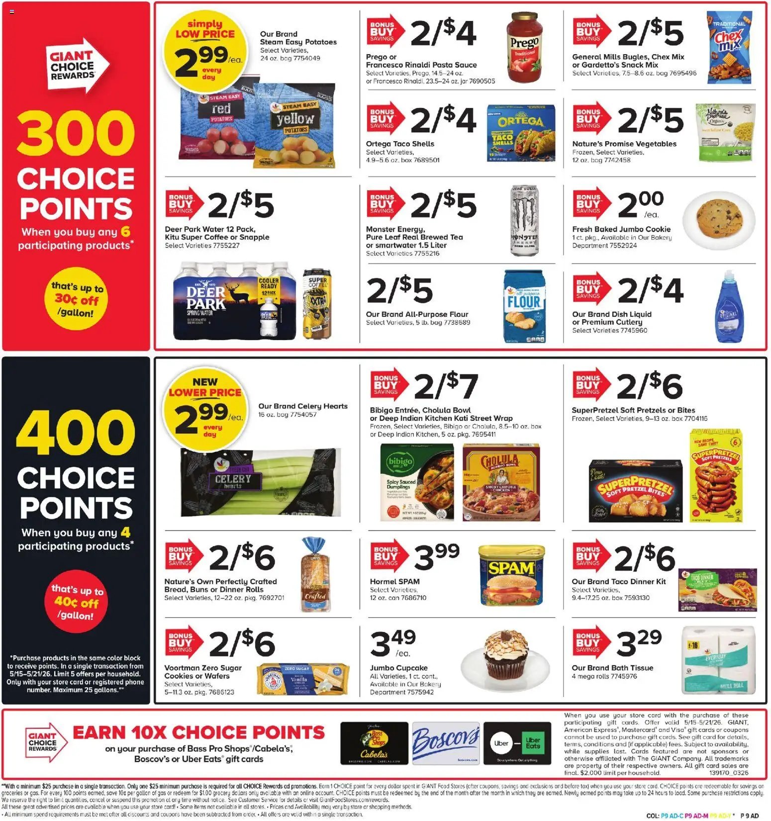 Giant Weekly Ad