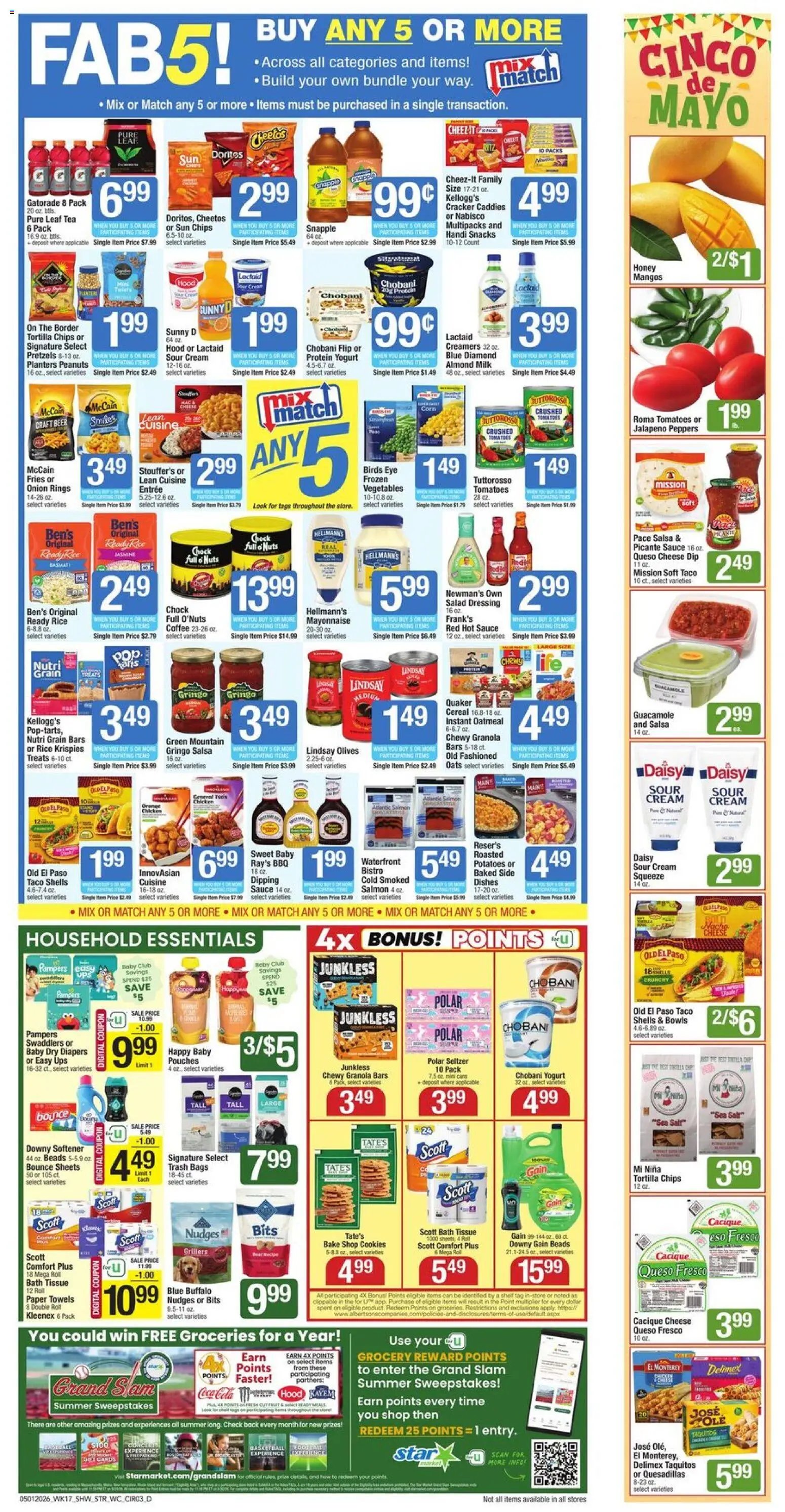 Star Market Weekly Ad - MA