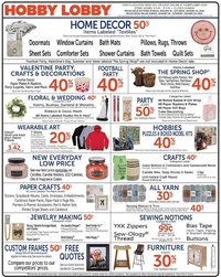 Hobby Lobby Weekly Ad