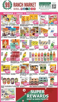 99 Ranch Market Beverages | Snack | Frozen Dessert