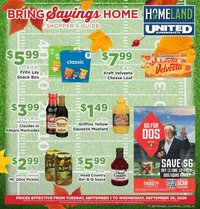 Homeland Bring Savings Home Shopper's Guide