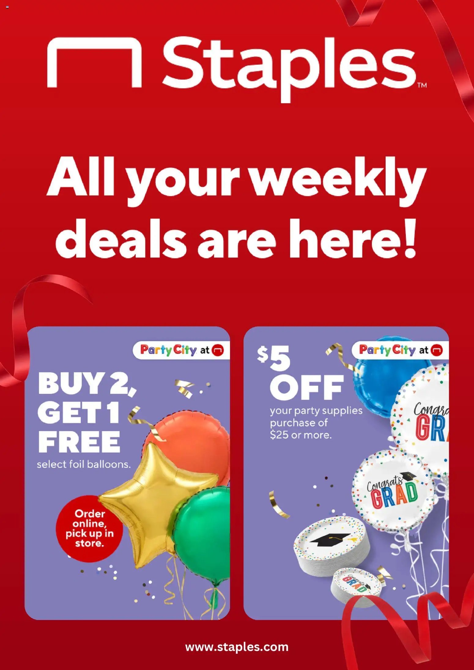 Staples Weekly Ad