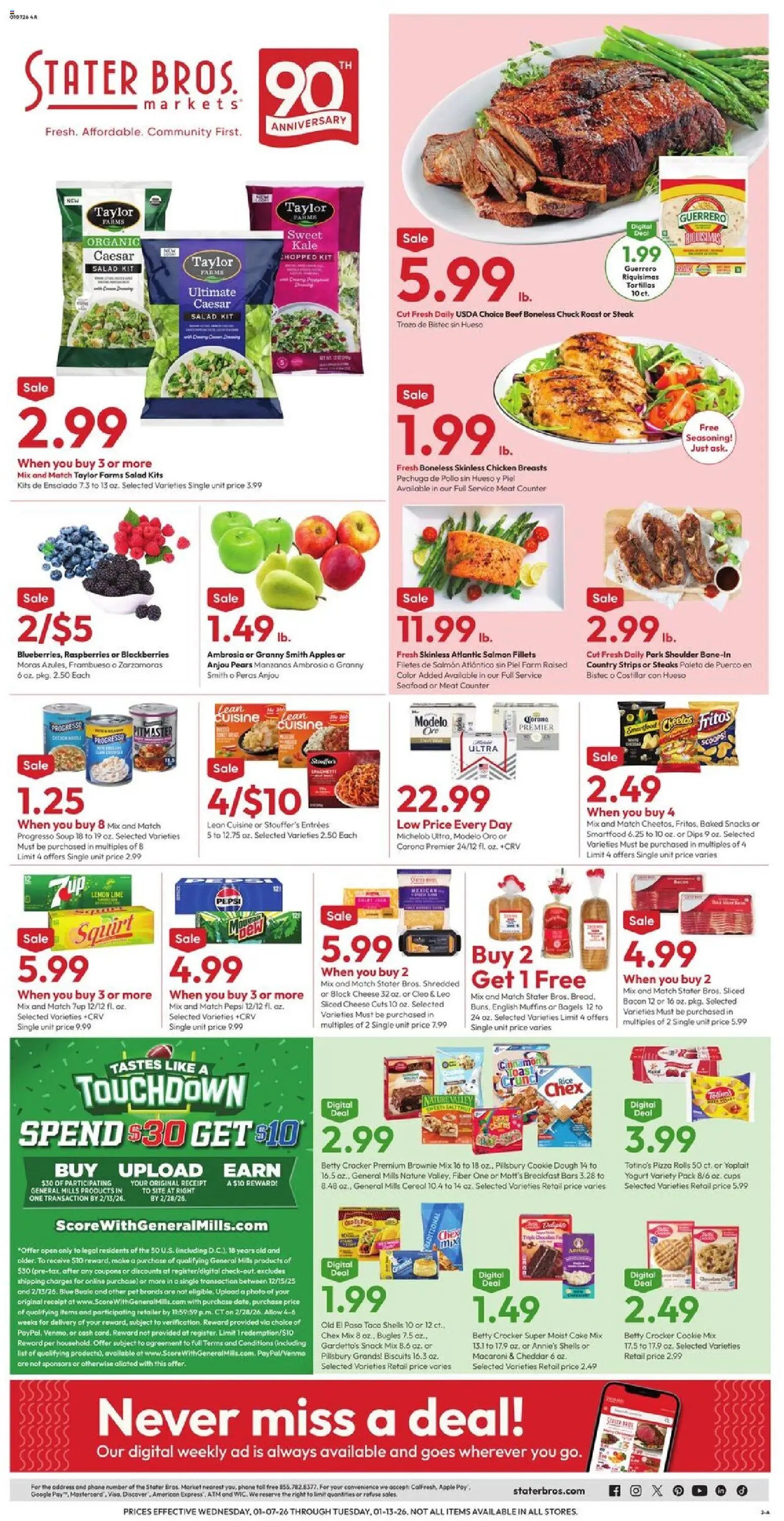 Stater Bros Weekly Ad