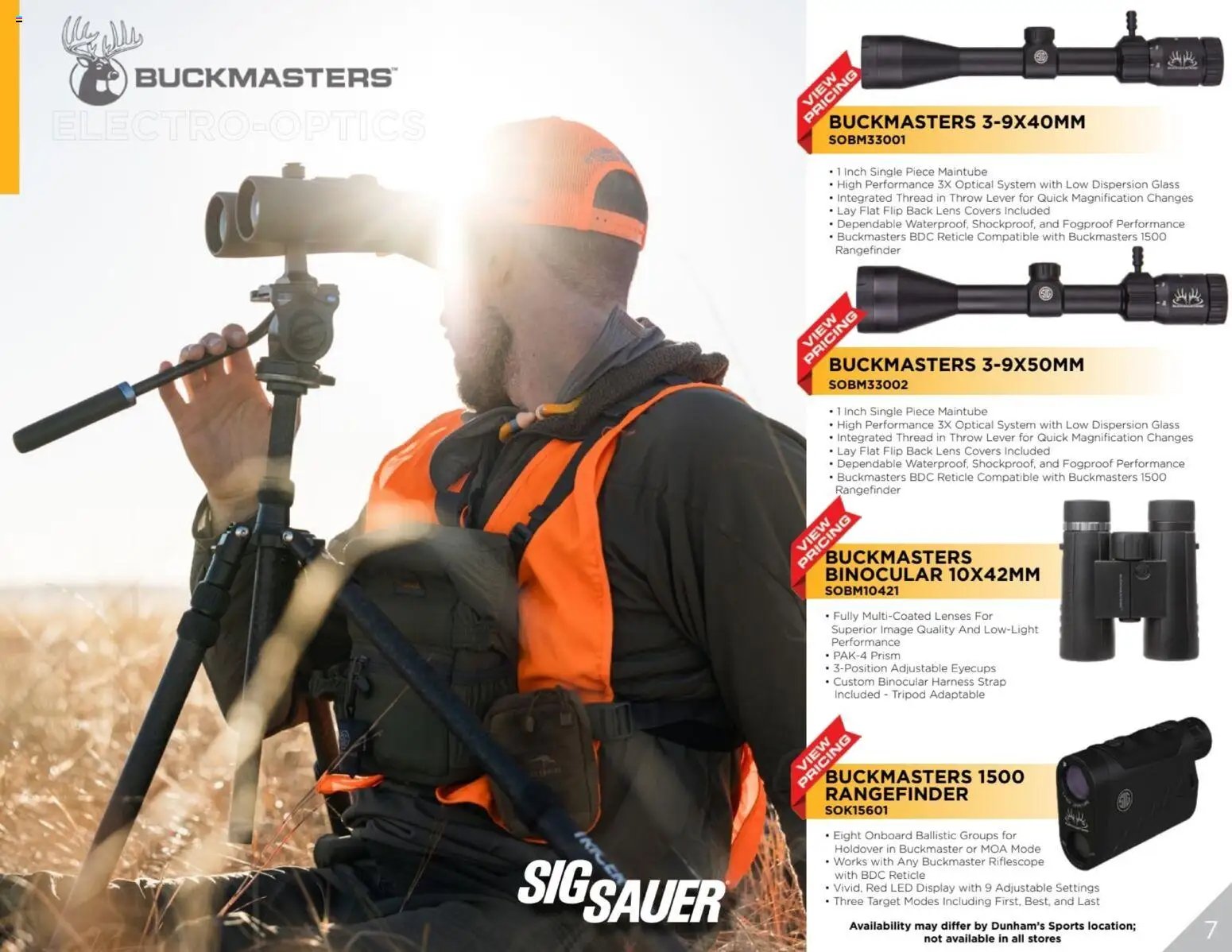 Dunham's Sports SIG SAUER