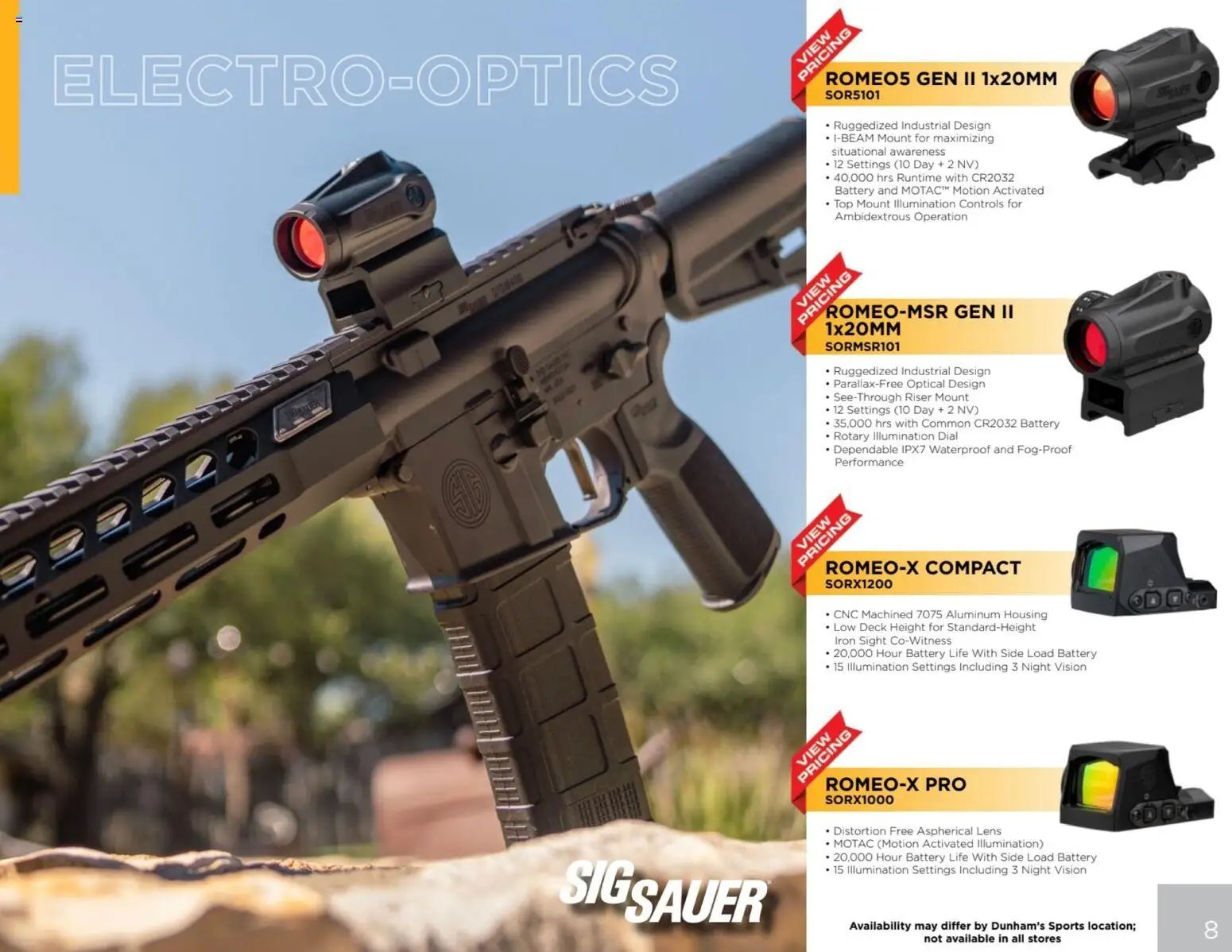 Dunham's Sports SIG SAUER