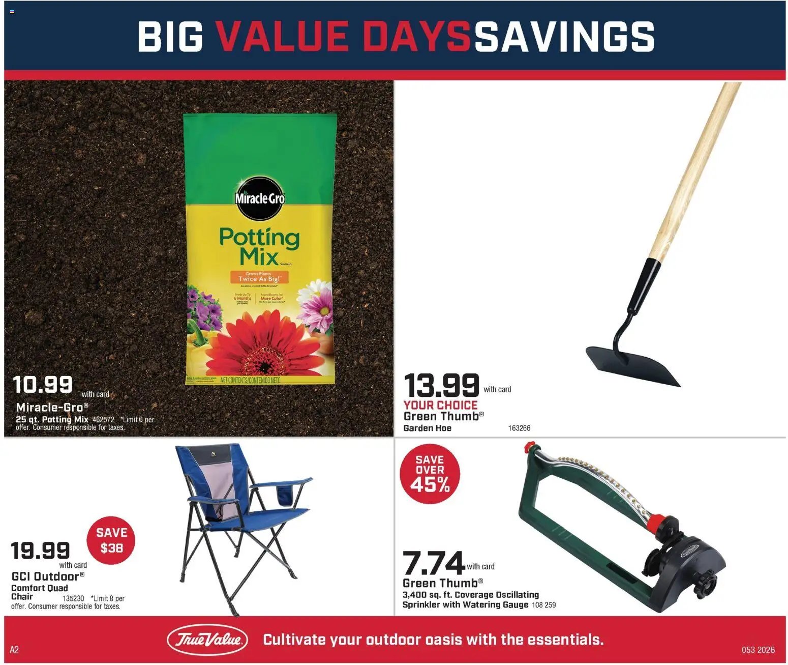Family Fare True Value Ad