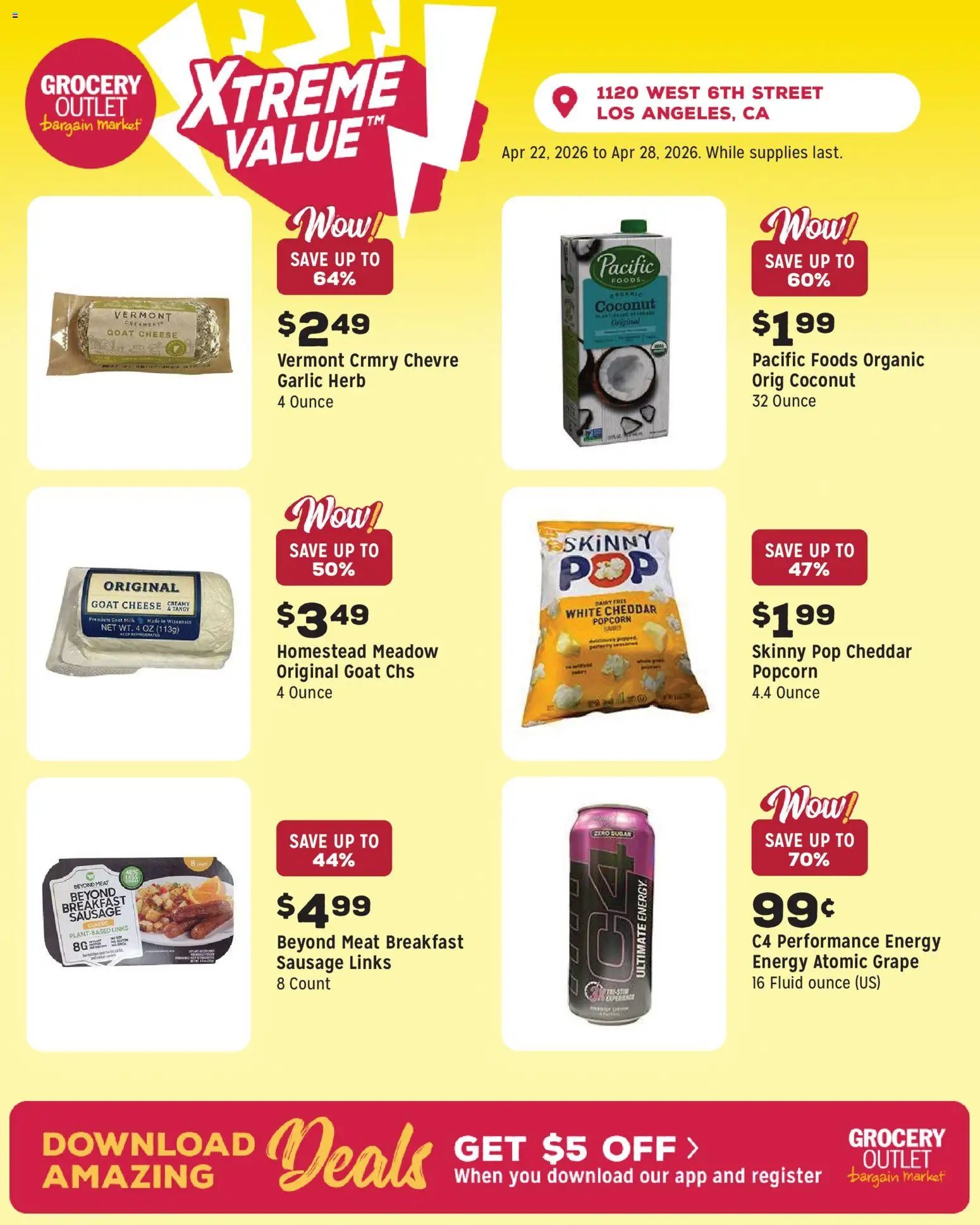 Grocery Outlet Weekly Ad - CA