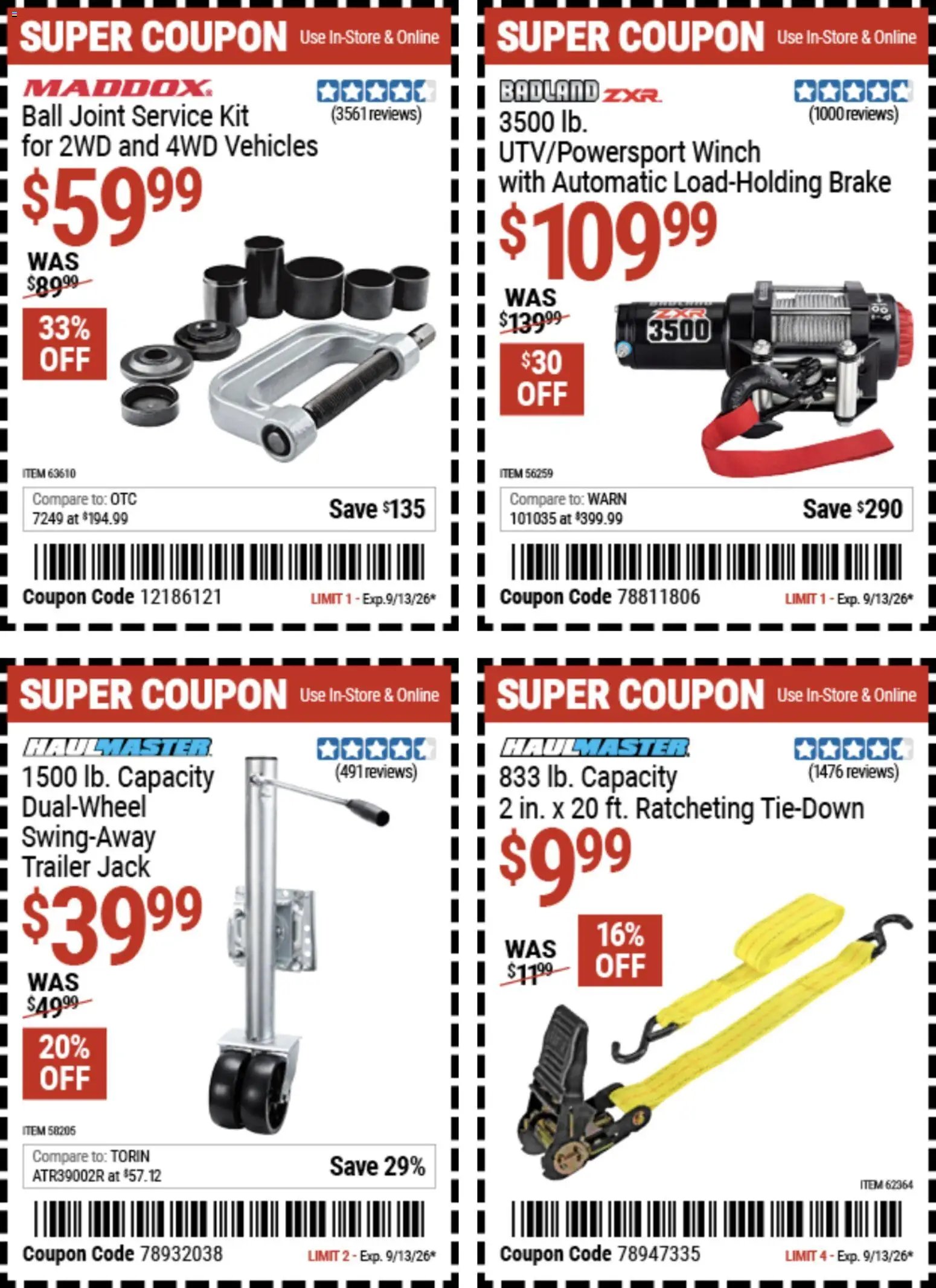 Harbor Freight Weekly Ad