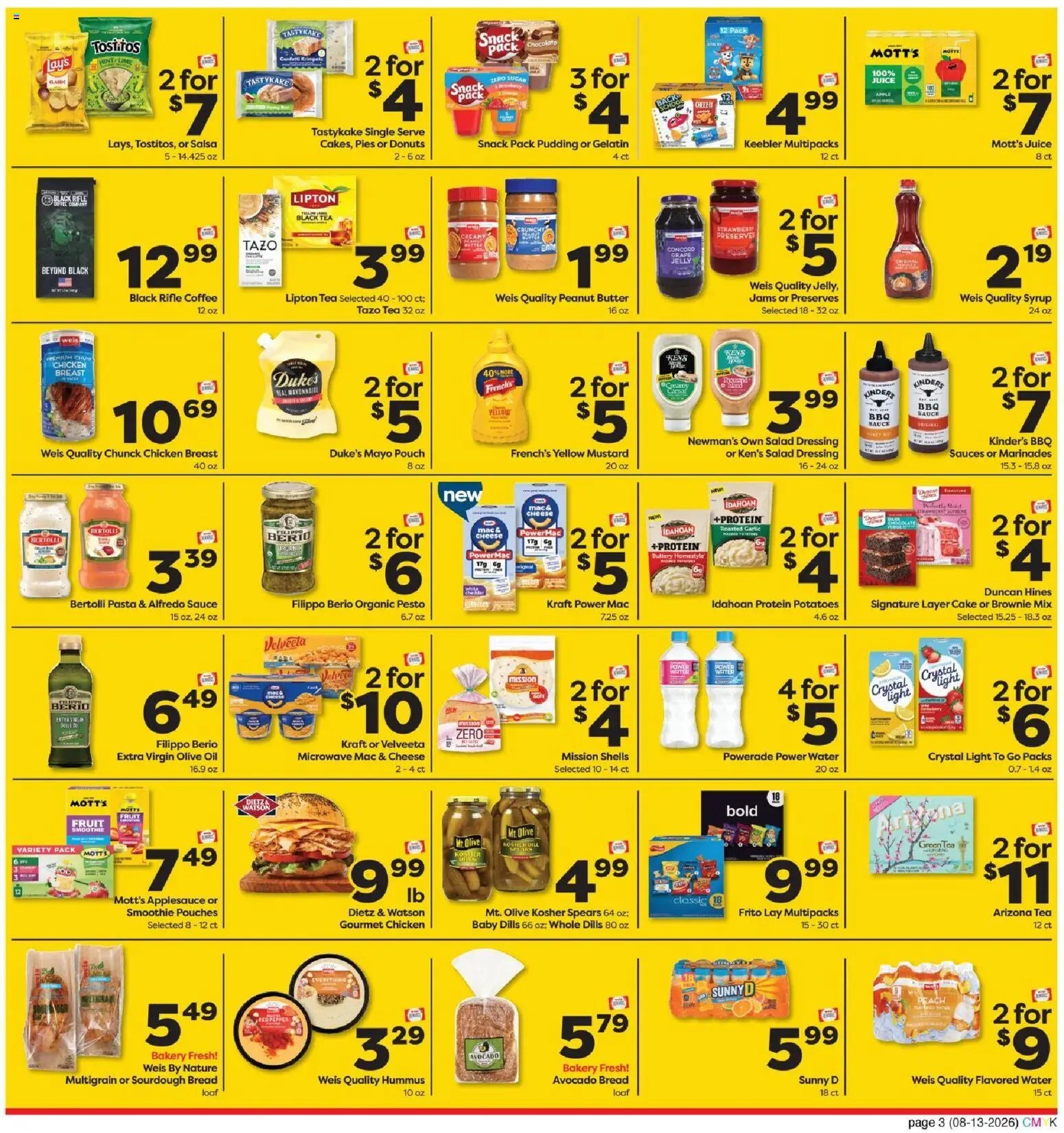 Weis Monthly Ad