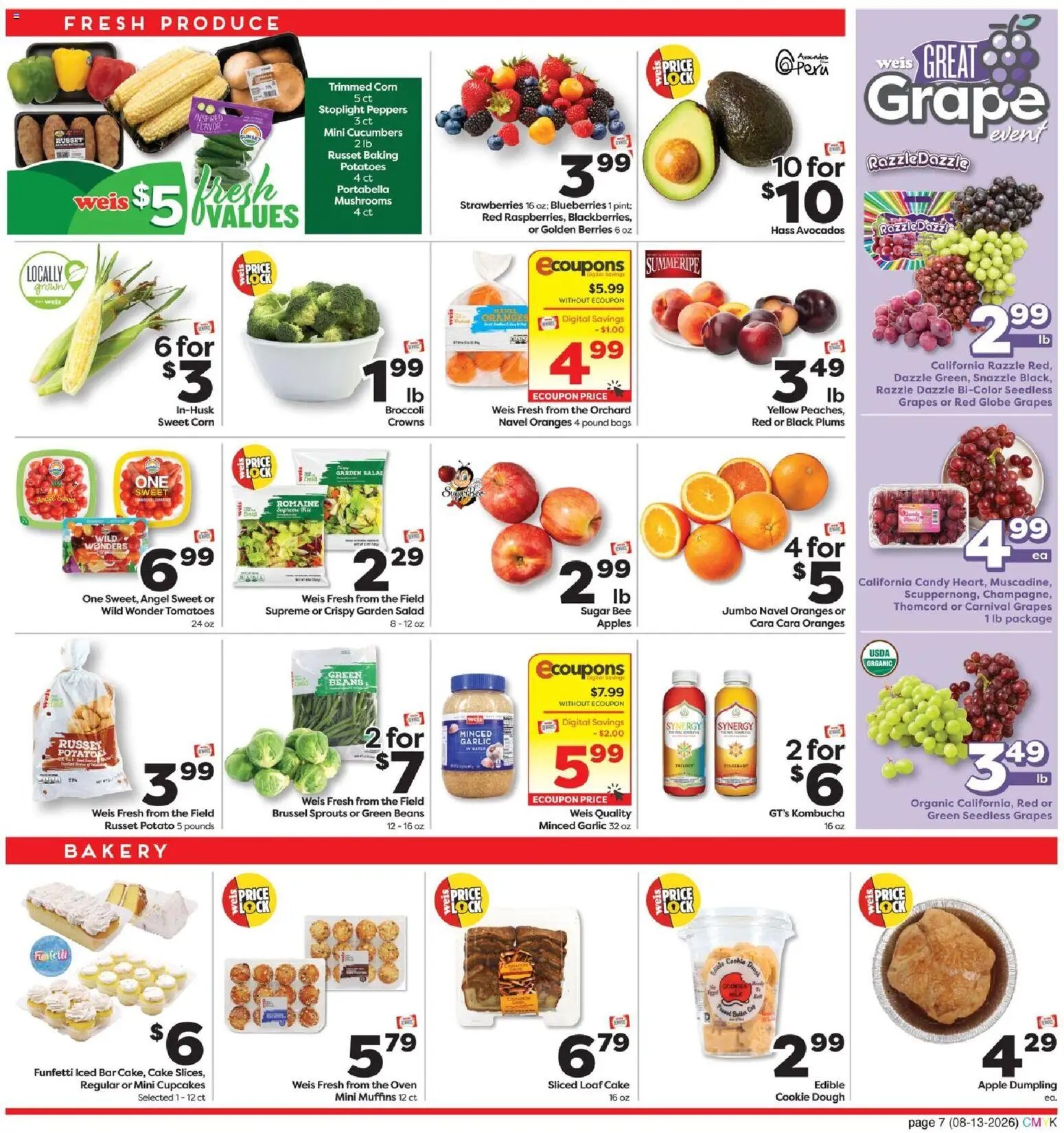 Weis Monthly Ad