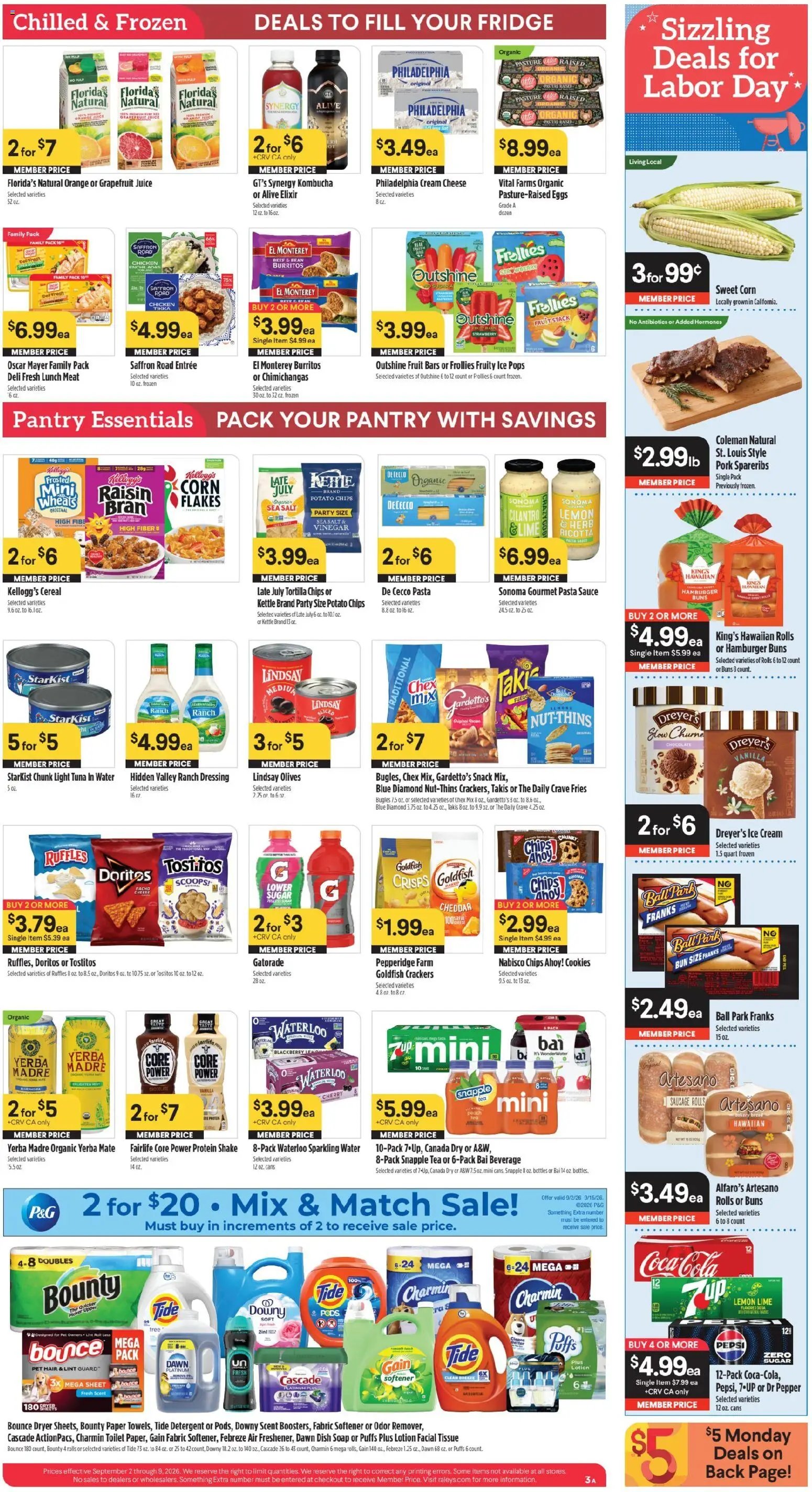 Raley's - Raley's Weekly Ad 9/2-9/8