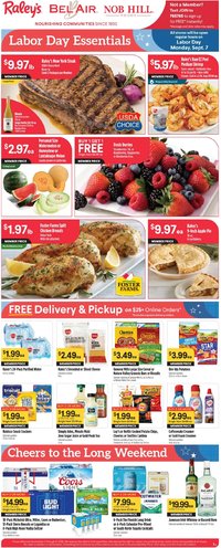 Raley's - Raley's Weekly Ad 9/2-9/8