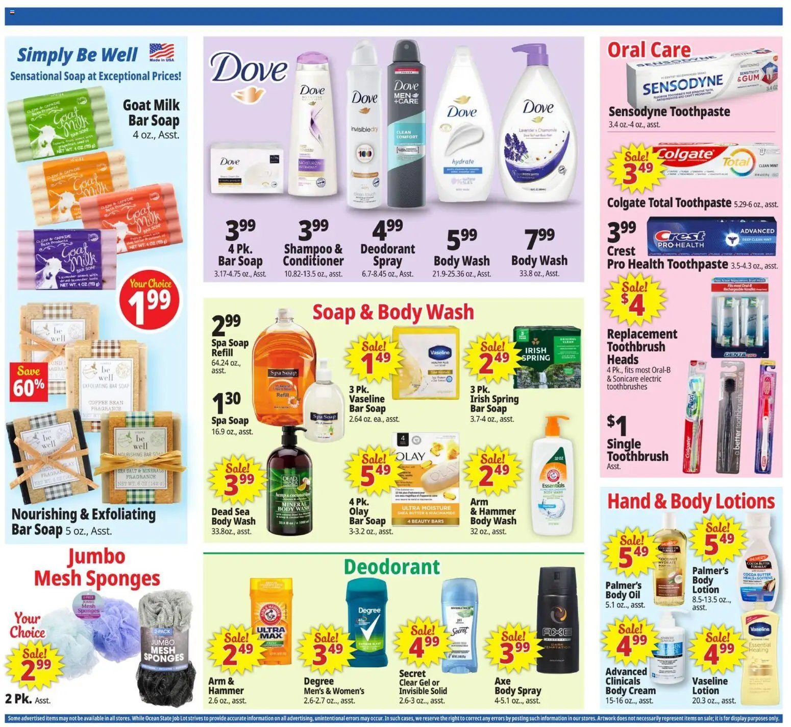 Ocean State Job Lot Weekly Ad - MA