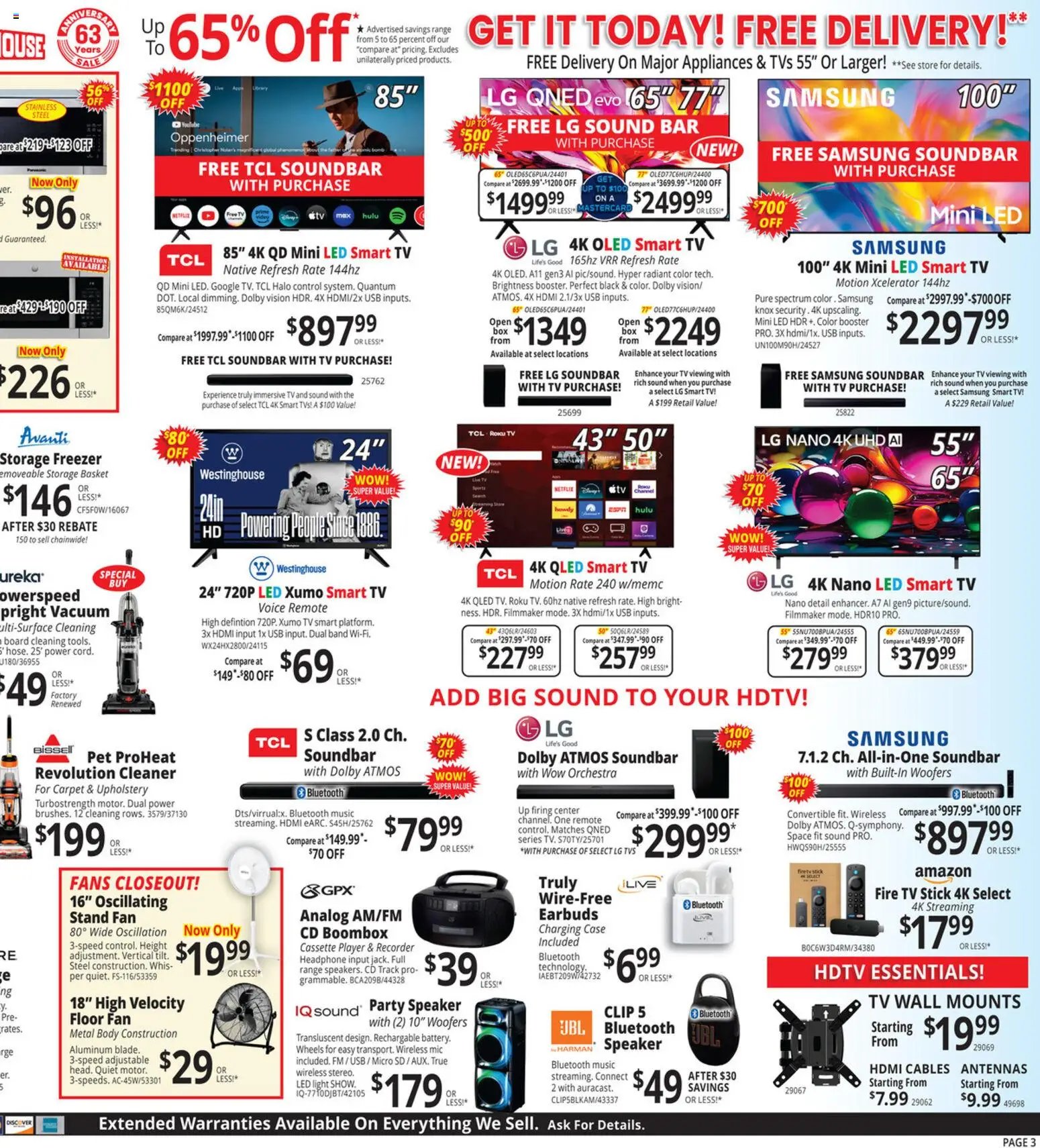ABC Warehouse Weekly Ad