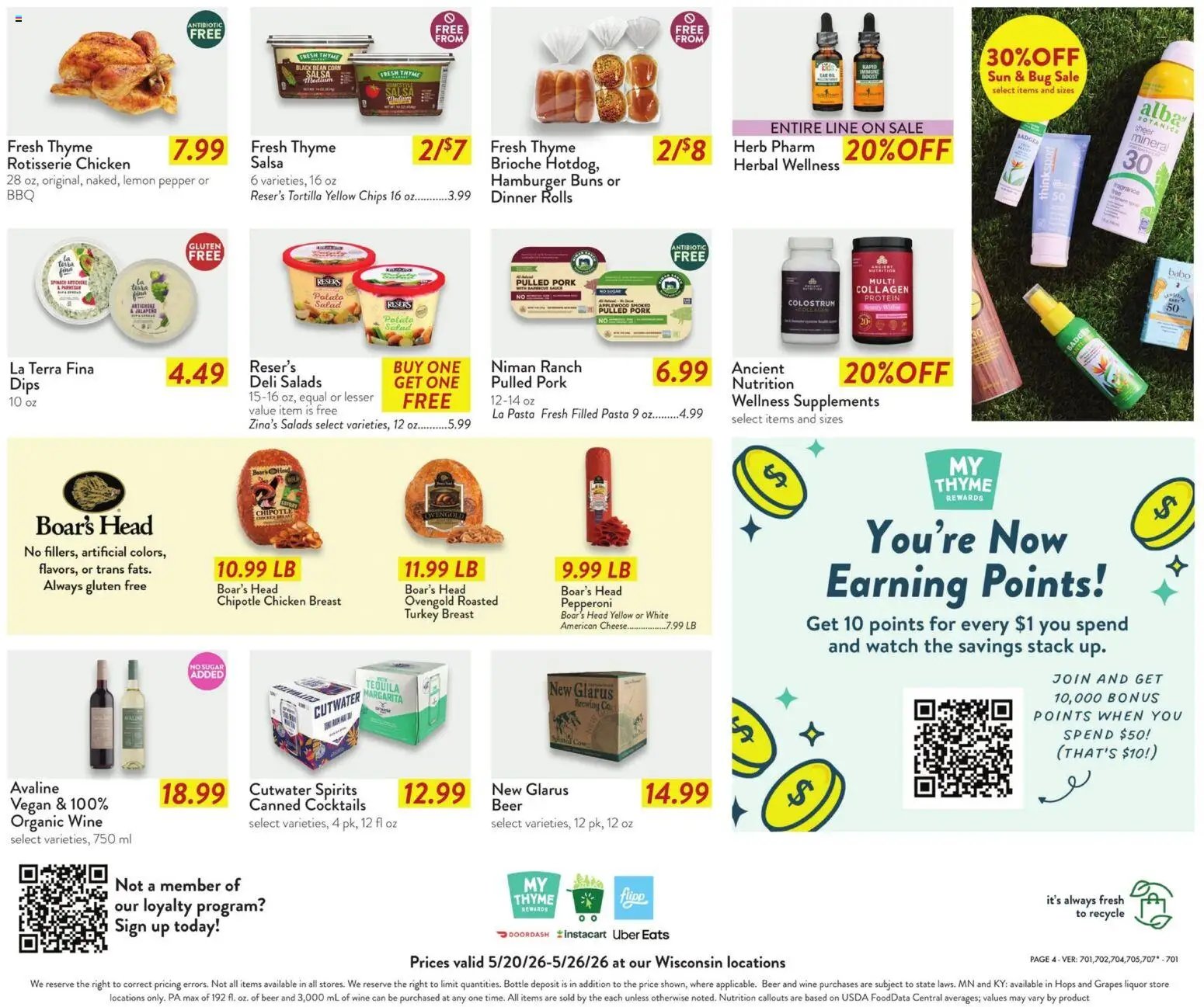 Fresh Thyme Weekly Ad - WI
