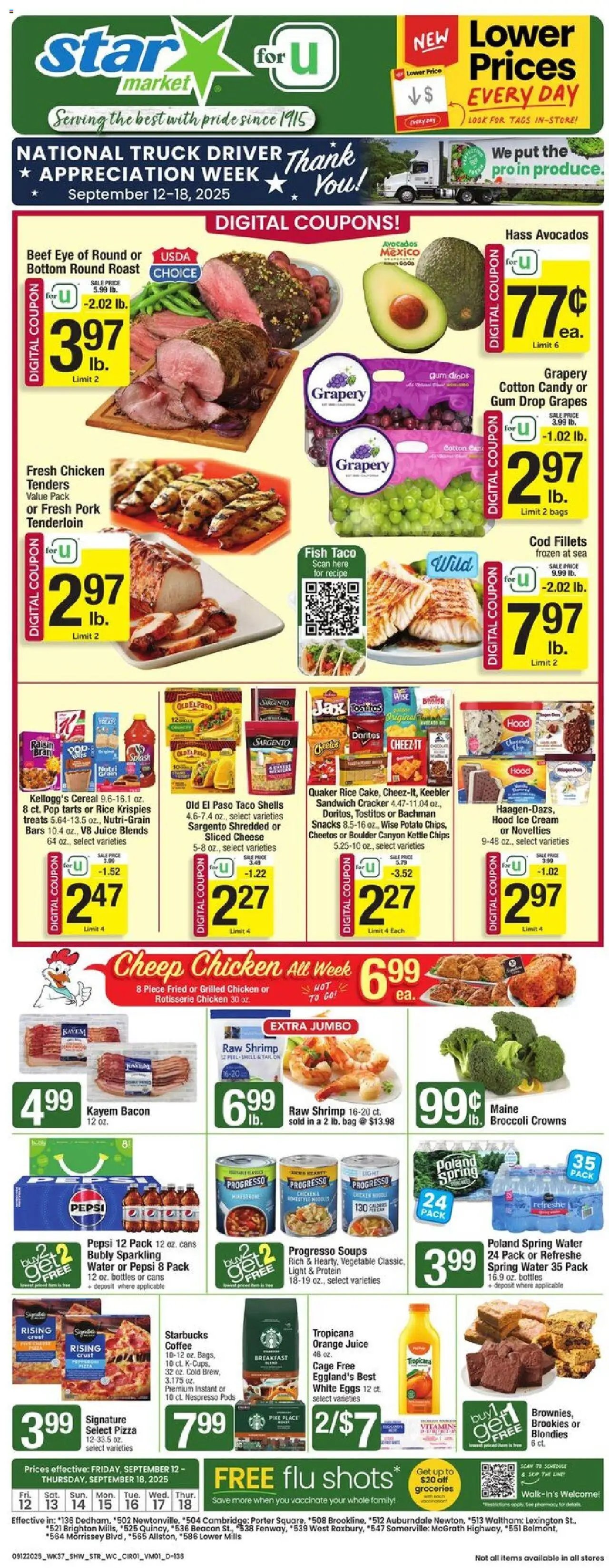 Star Market Weekly Ad (2025-09-12 - 2025-09-18) | 1