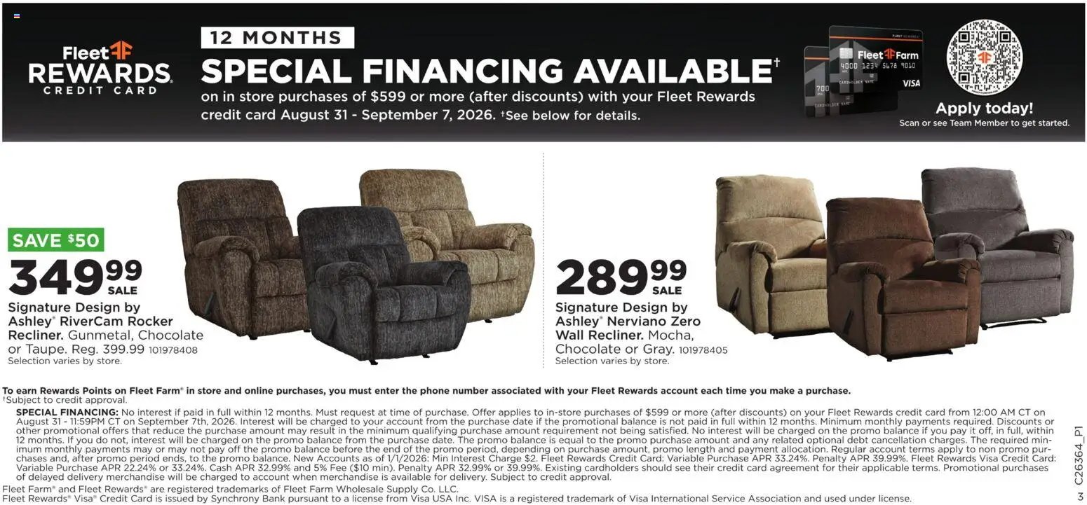 Mills Fleet Farm Signature Design