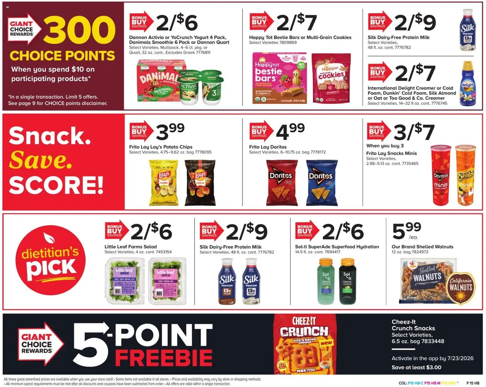 Giant Weekly Ad