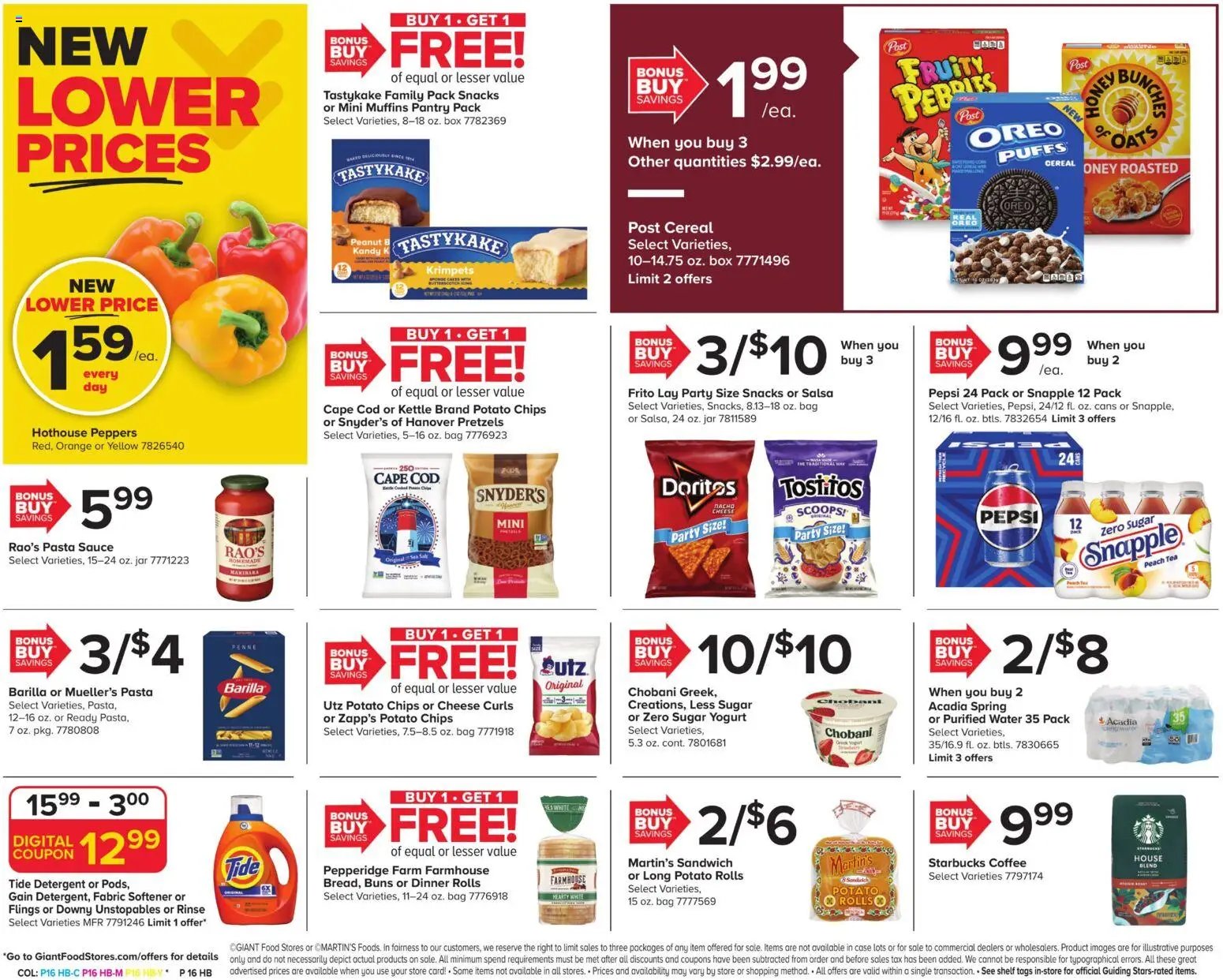 Giant Weekly Ad