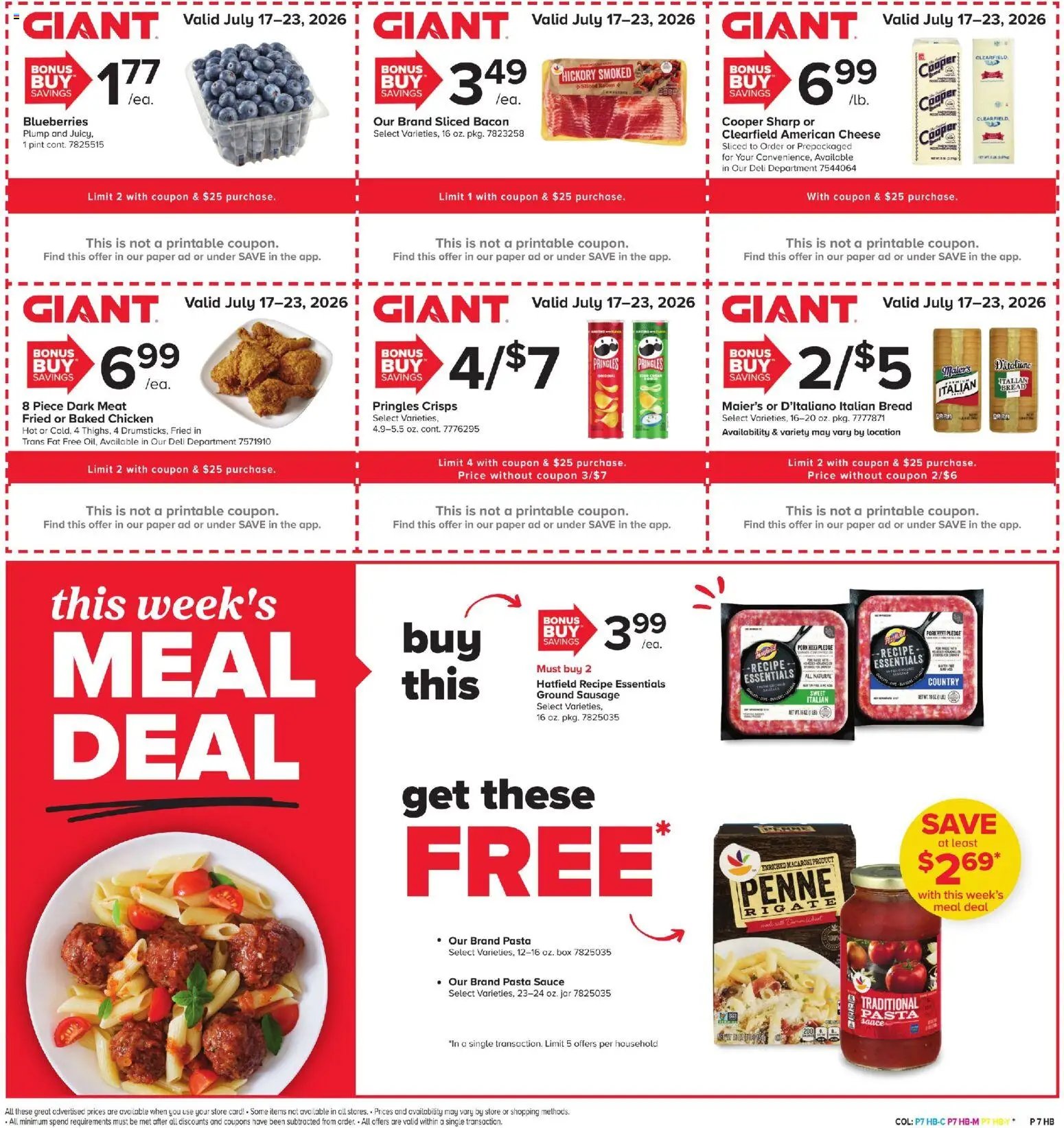 Giant Weekly Ad