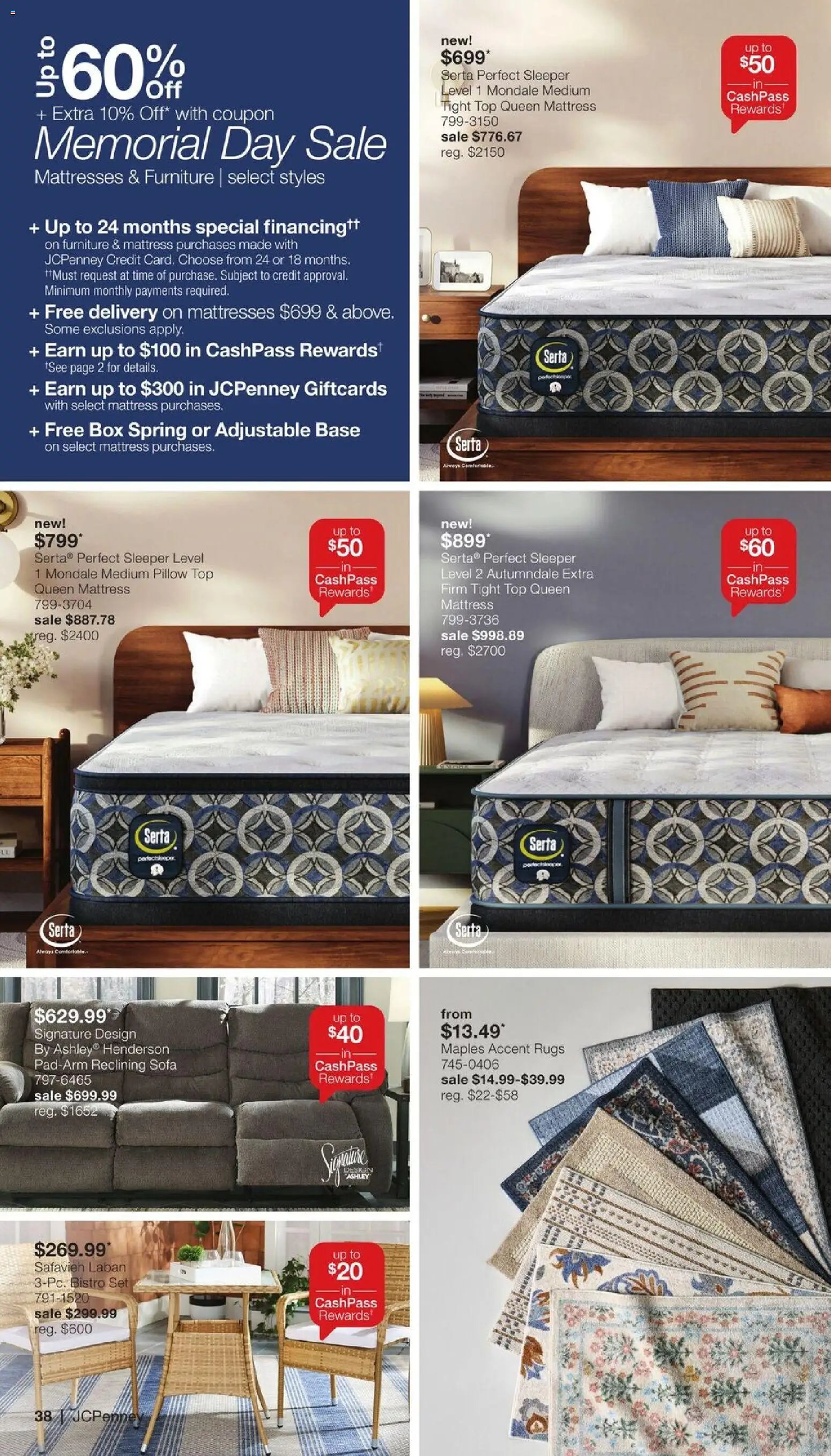 JCPenney Memorial Day Home Sale