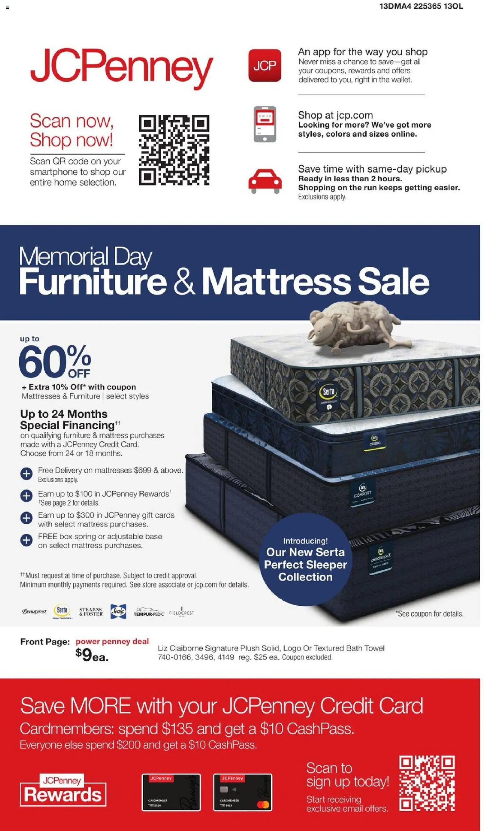 JCPenney Memorial Day Home Sale