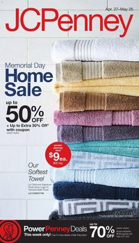 JCPenney Memorial Day Home Sale