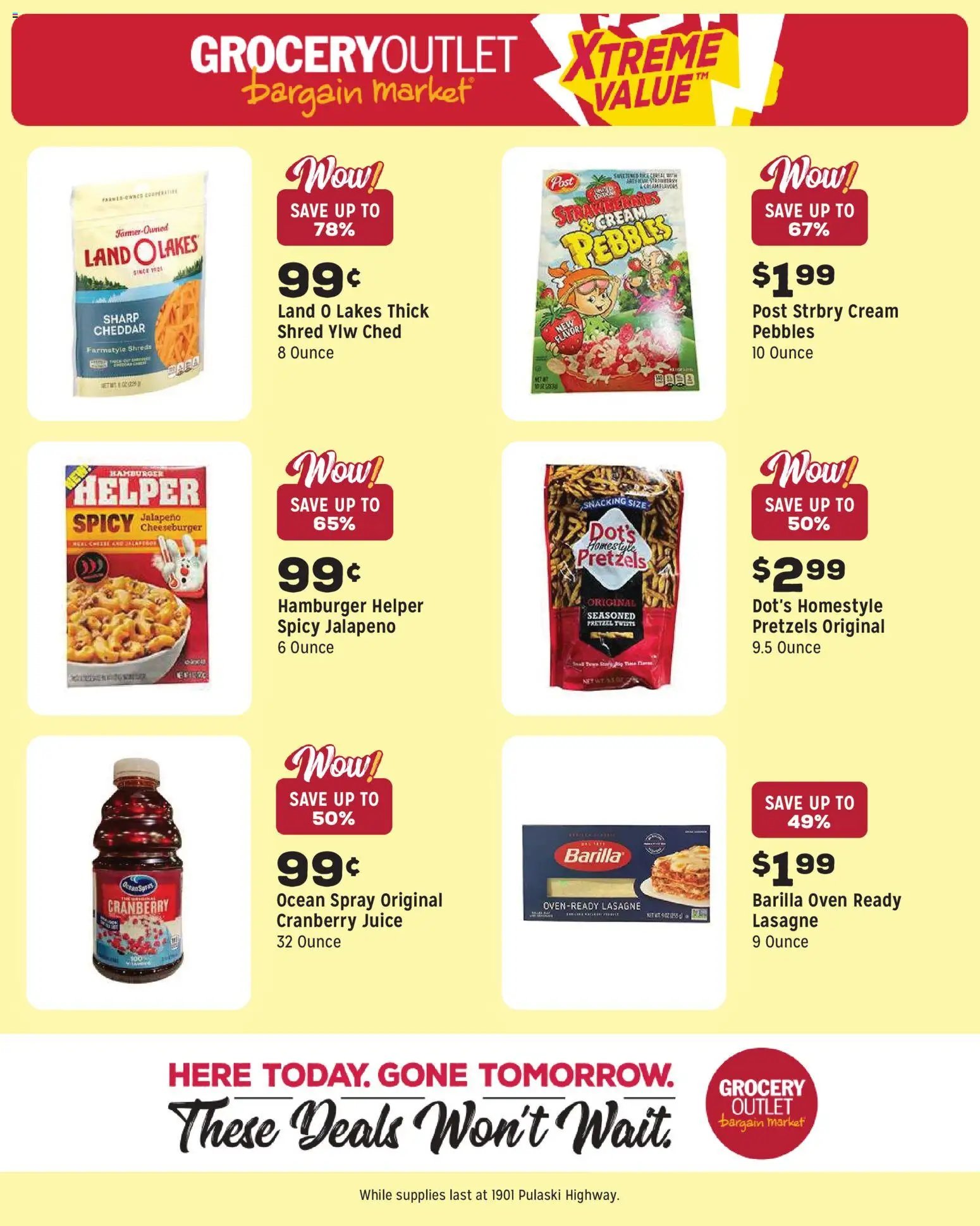 Grocery Outlet Weekly Ad - MD