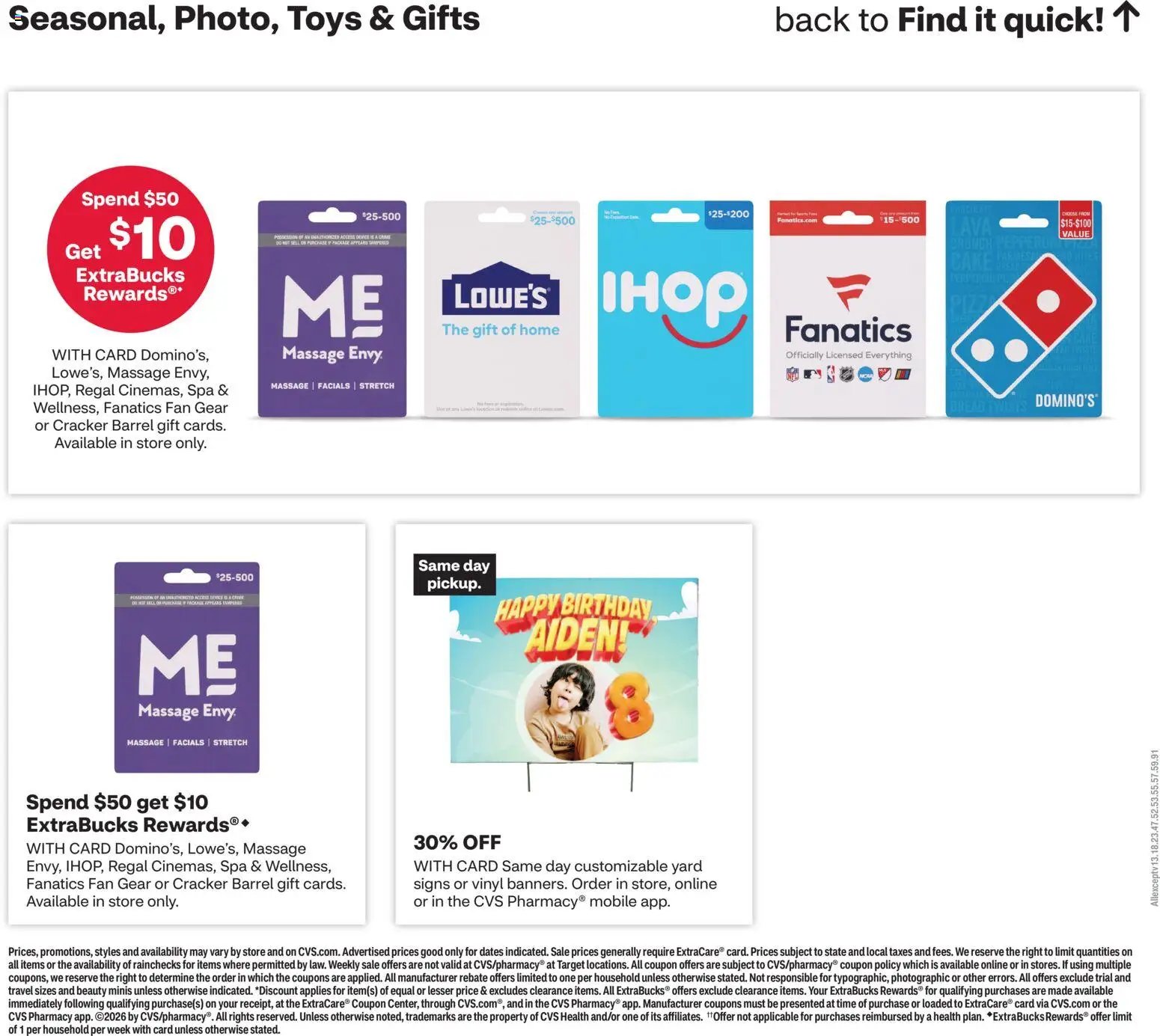 CVS Pharmacy Weekly Ad - NJ