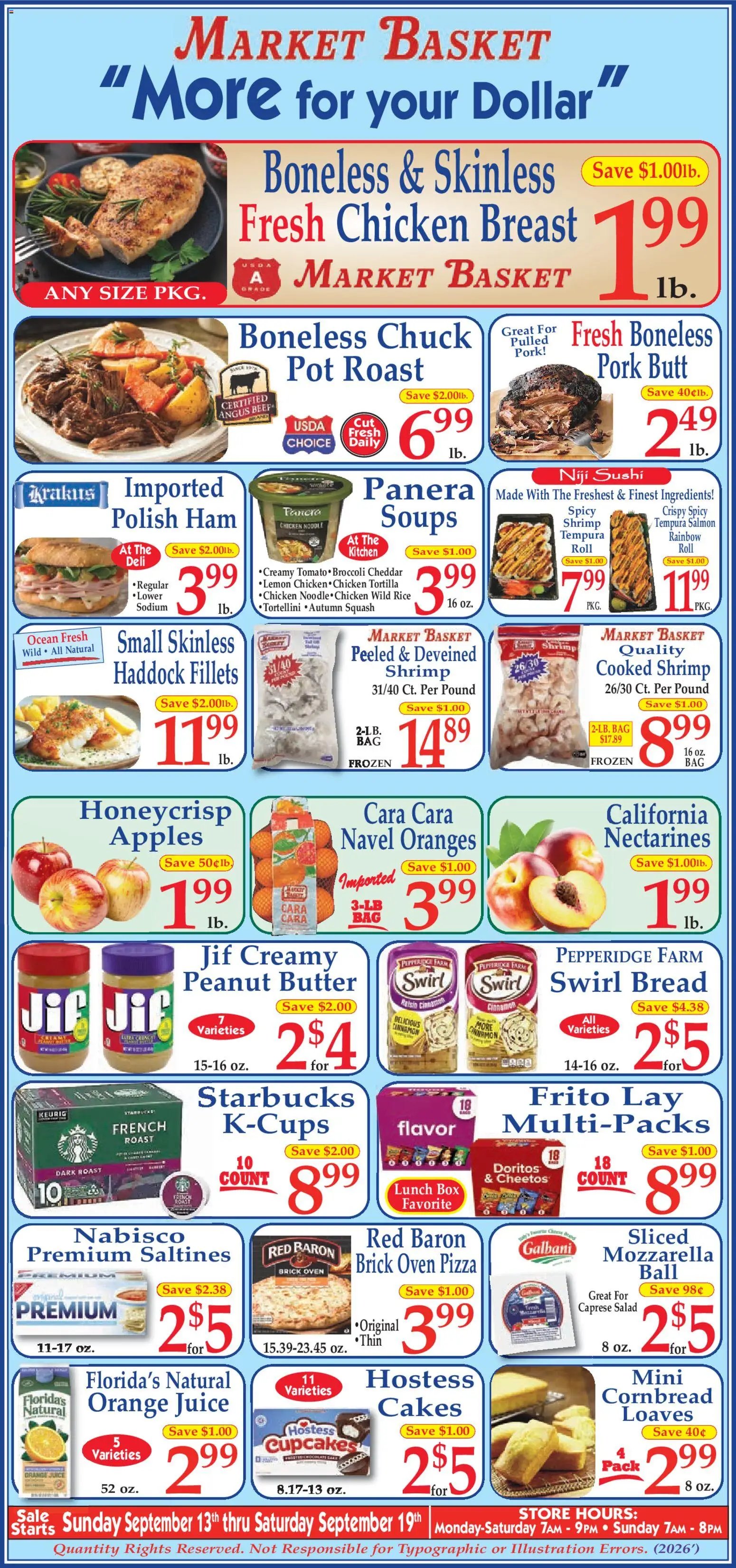 Market Basket Ad