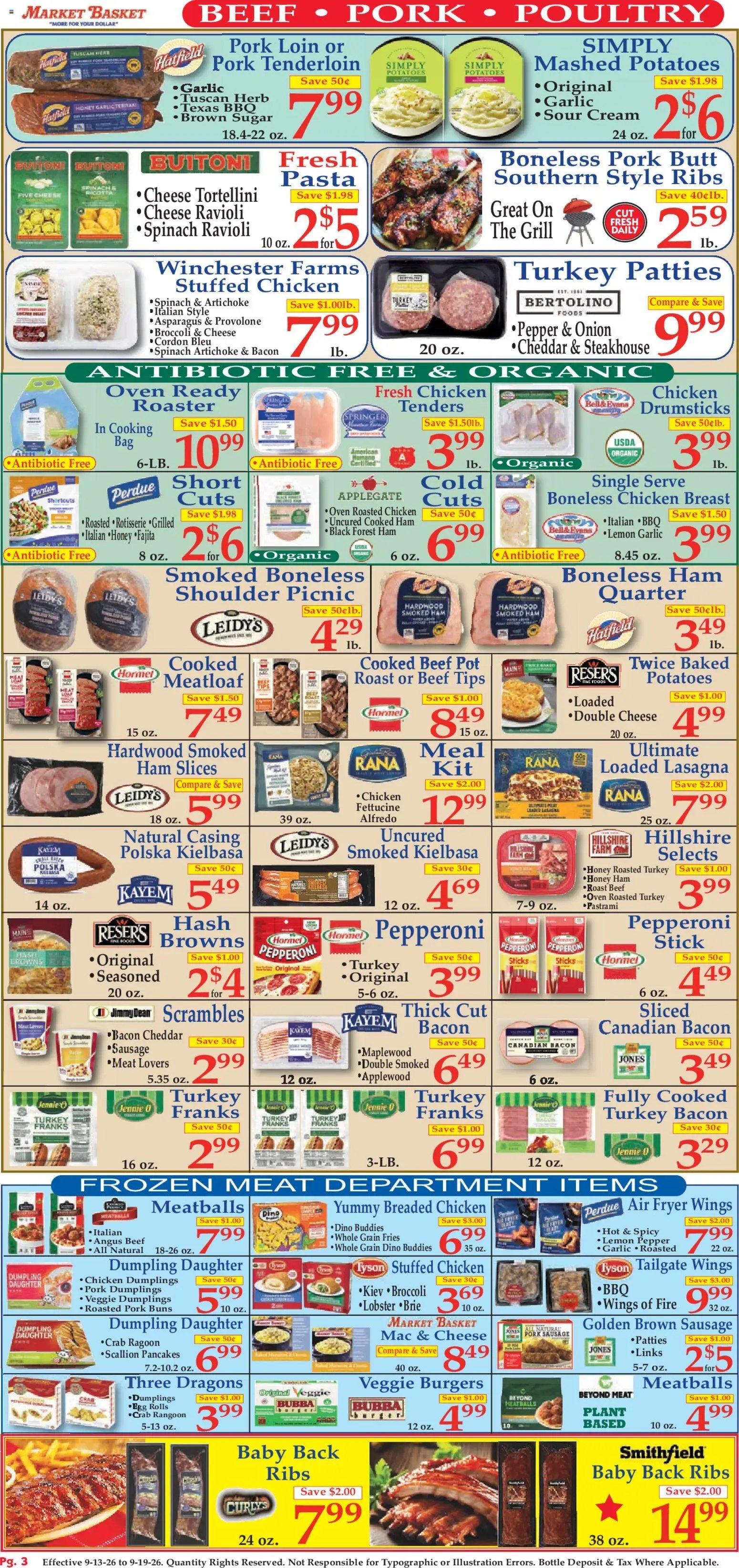 Market Basket Ad