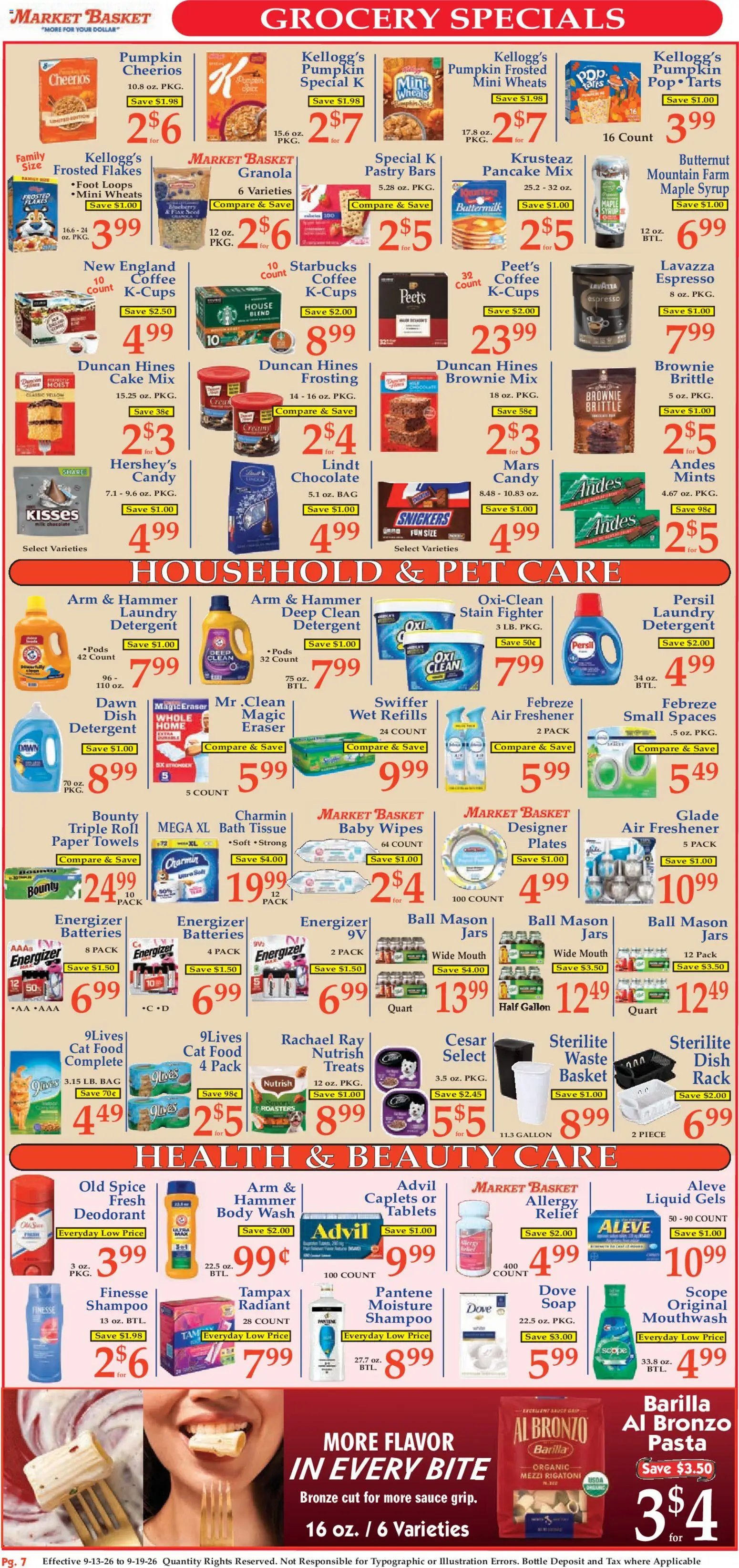 Market Basket Ad
