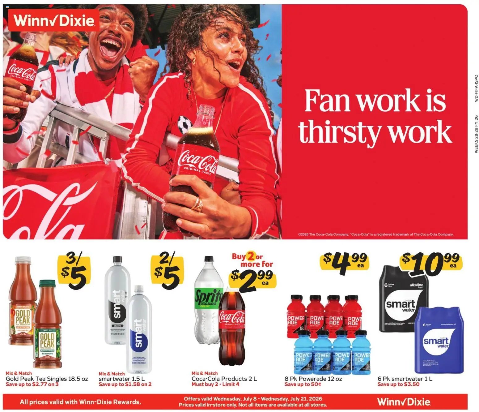 Winn Dixie In-Store Flyer