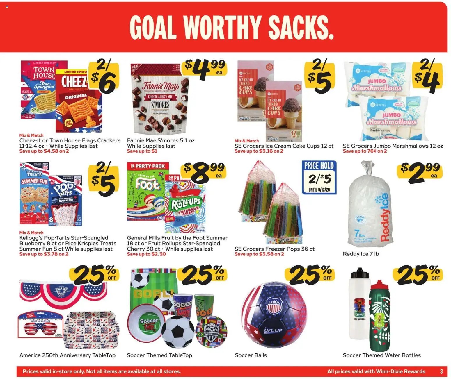 Winn Dixie In-Store Flyer