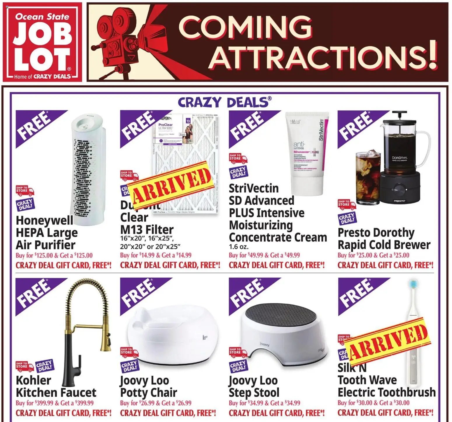 Ocean State Job Lot Ad
