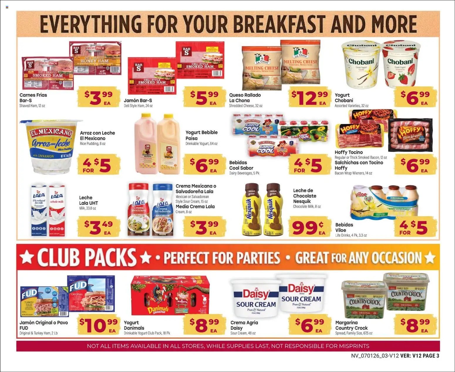 Cardenas Monthly Ad