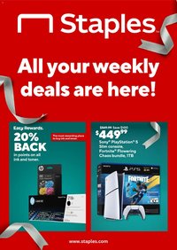 Staples Weekly Ad