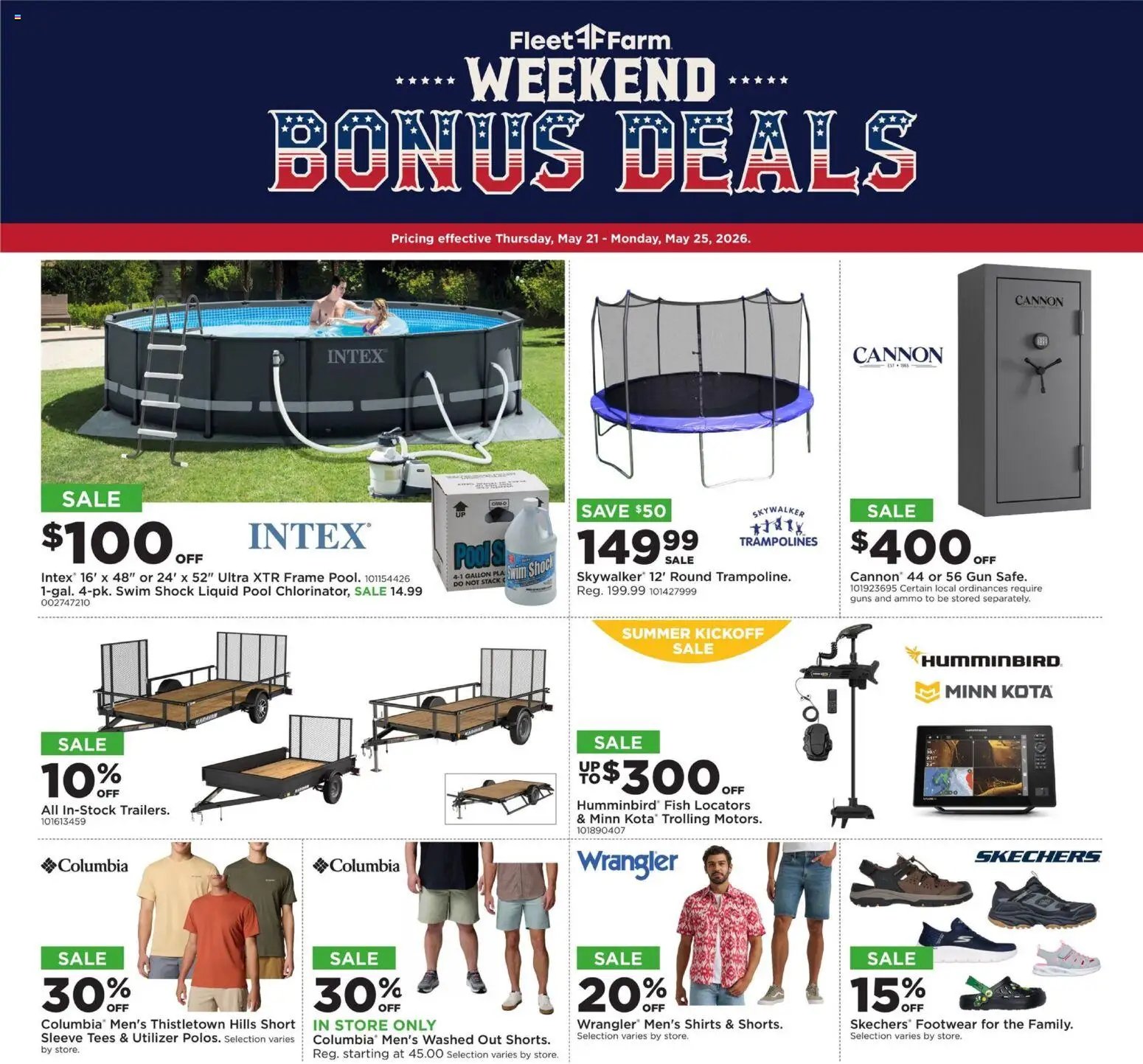 Mills Fleet Farm Weekend Ad