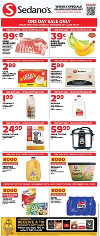 Sedano's Weekly Ad