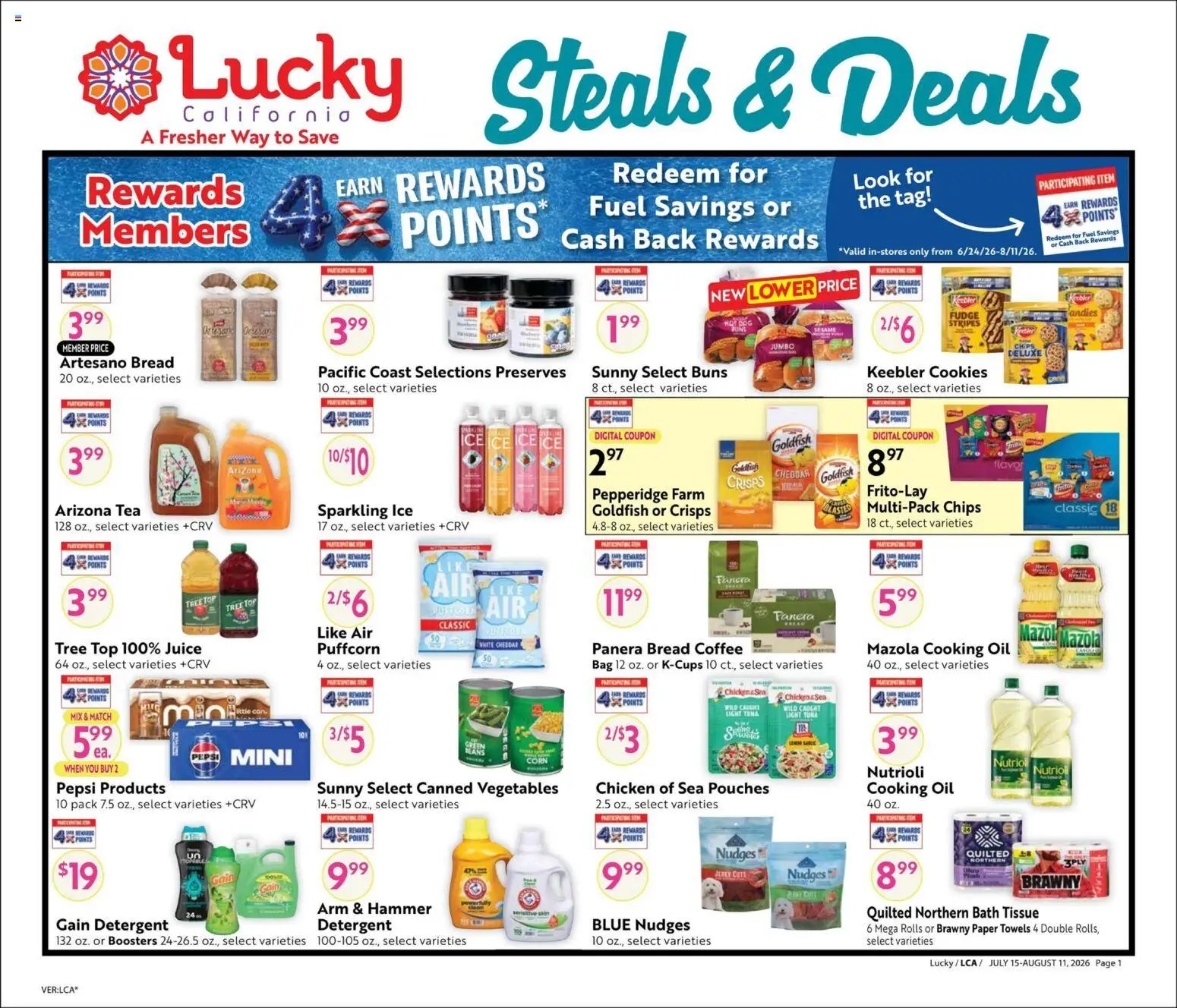 Lucky Supermarkets Online Savings Guide - CA