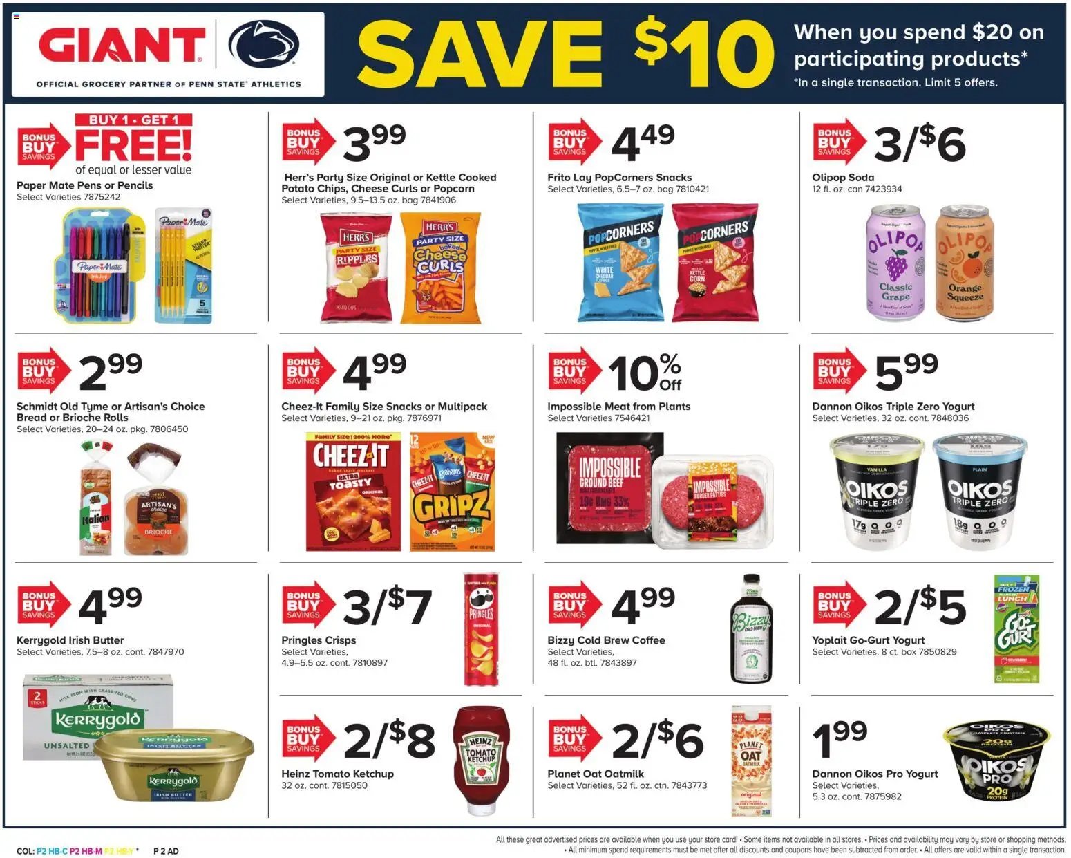 Giant Weekly Ad
