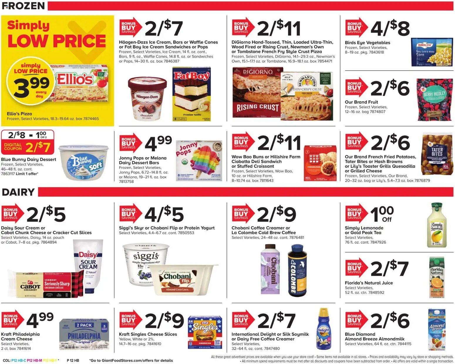 Giant Weekly Ad