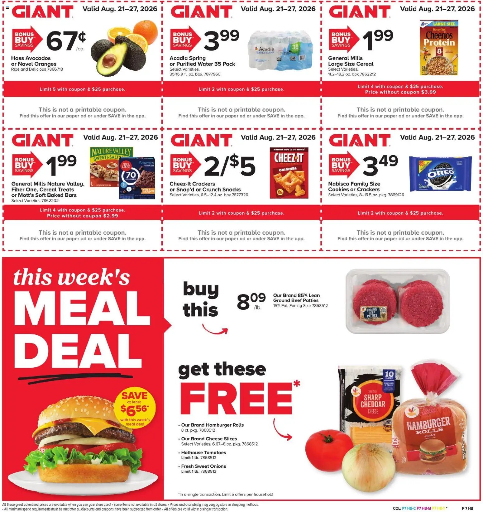 Giant Weekly Ad