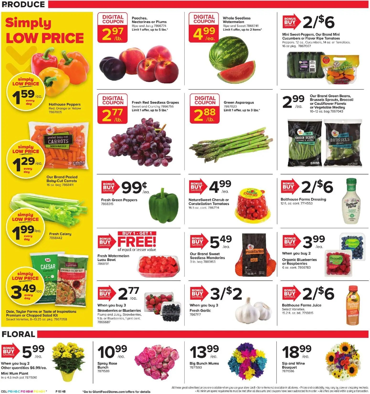 Giant Weekly Ad