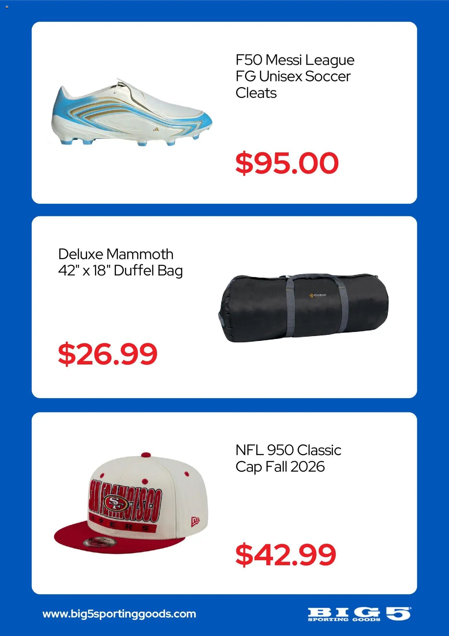 Big 5 Sporting Goods Weekly Ad
