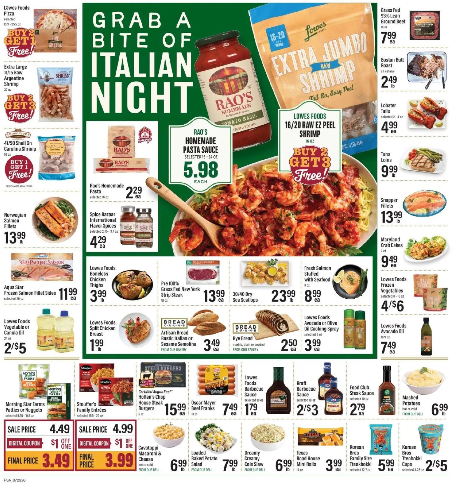 Lowes Foods Weekly Ad - NC